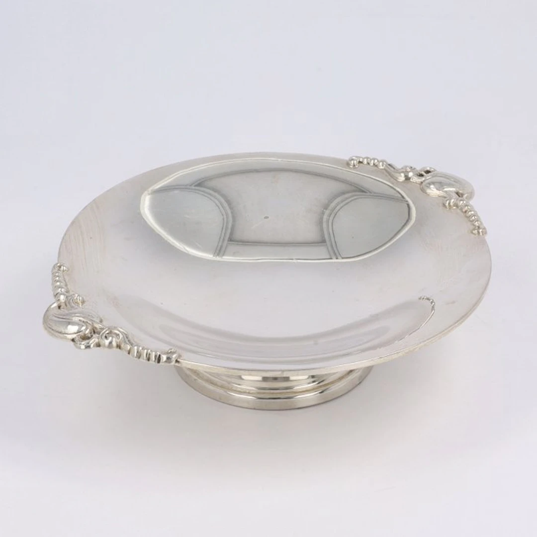 Bonbon schaal. - Platter - 8872 - .925 silver