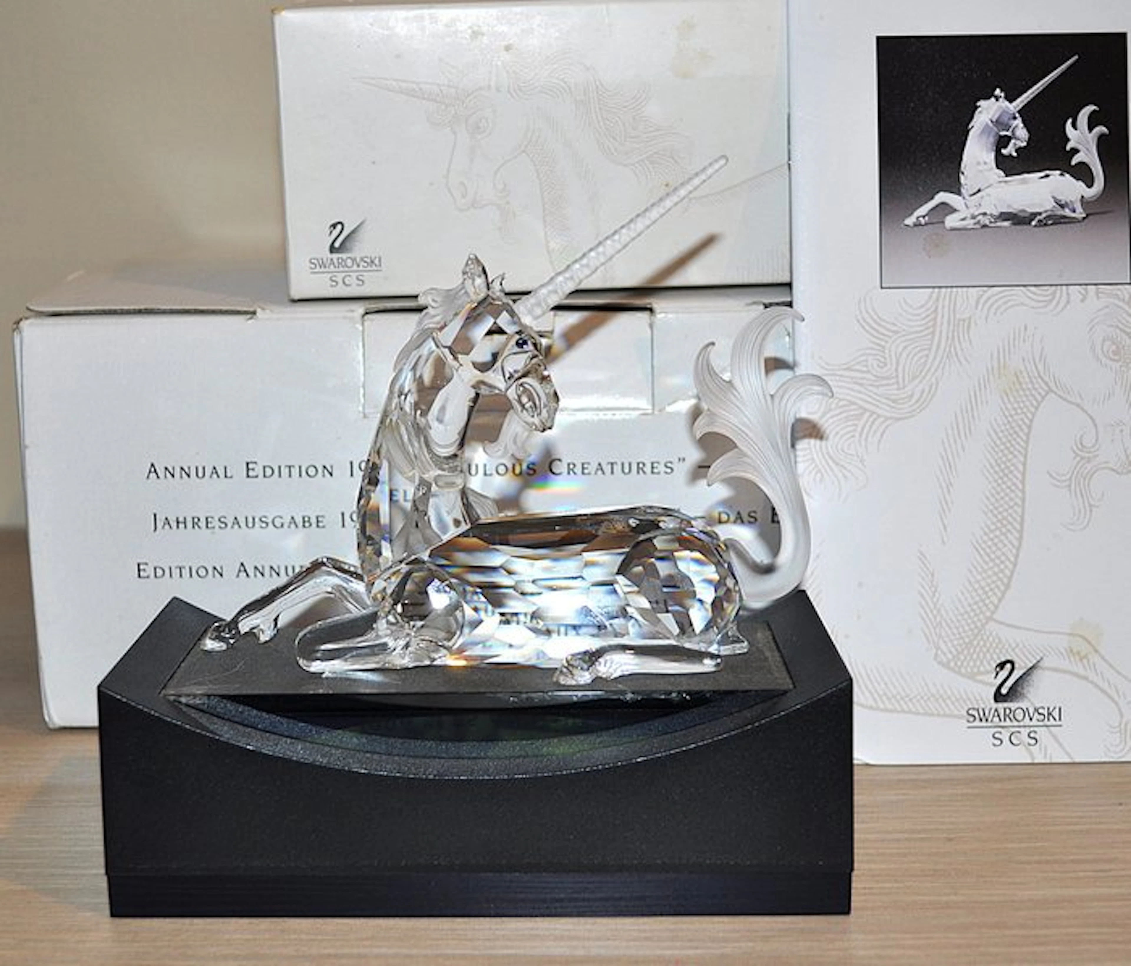 Swarovski - Figure - SCS - Annual Edition 1996 - Unicorn...