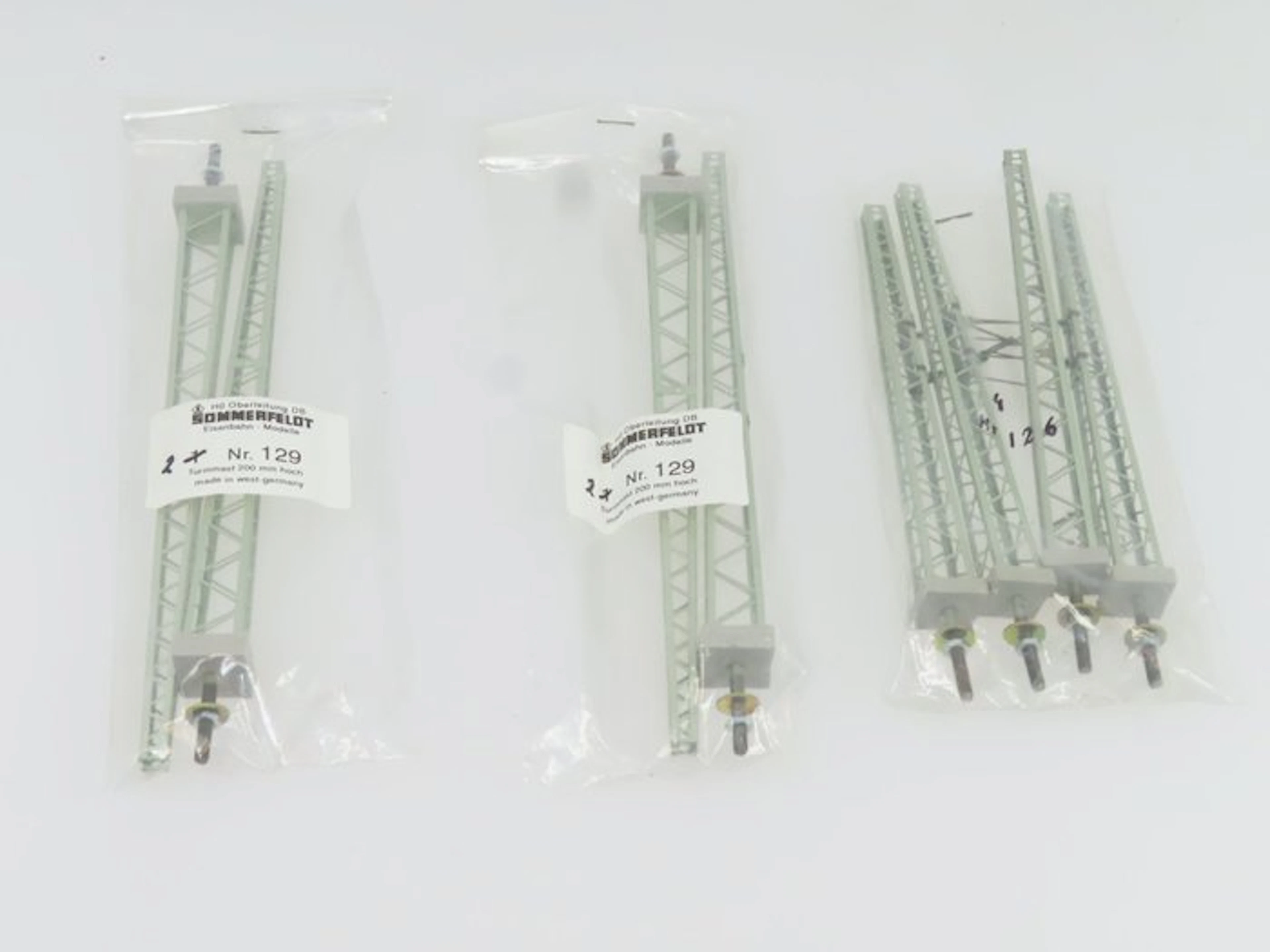 Sommerfeldt H0 - 129/126 - Model train scenery (8) - An...