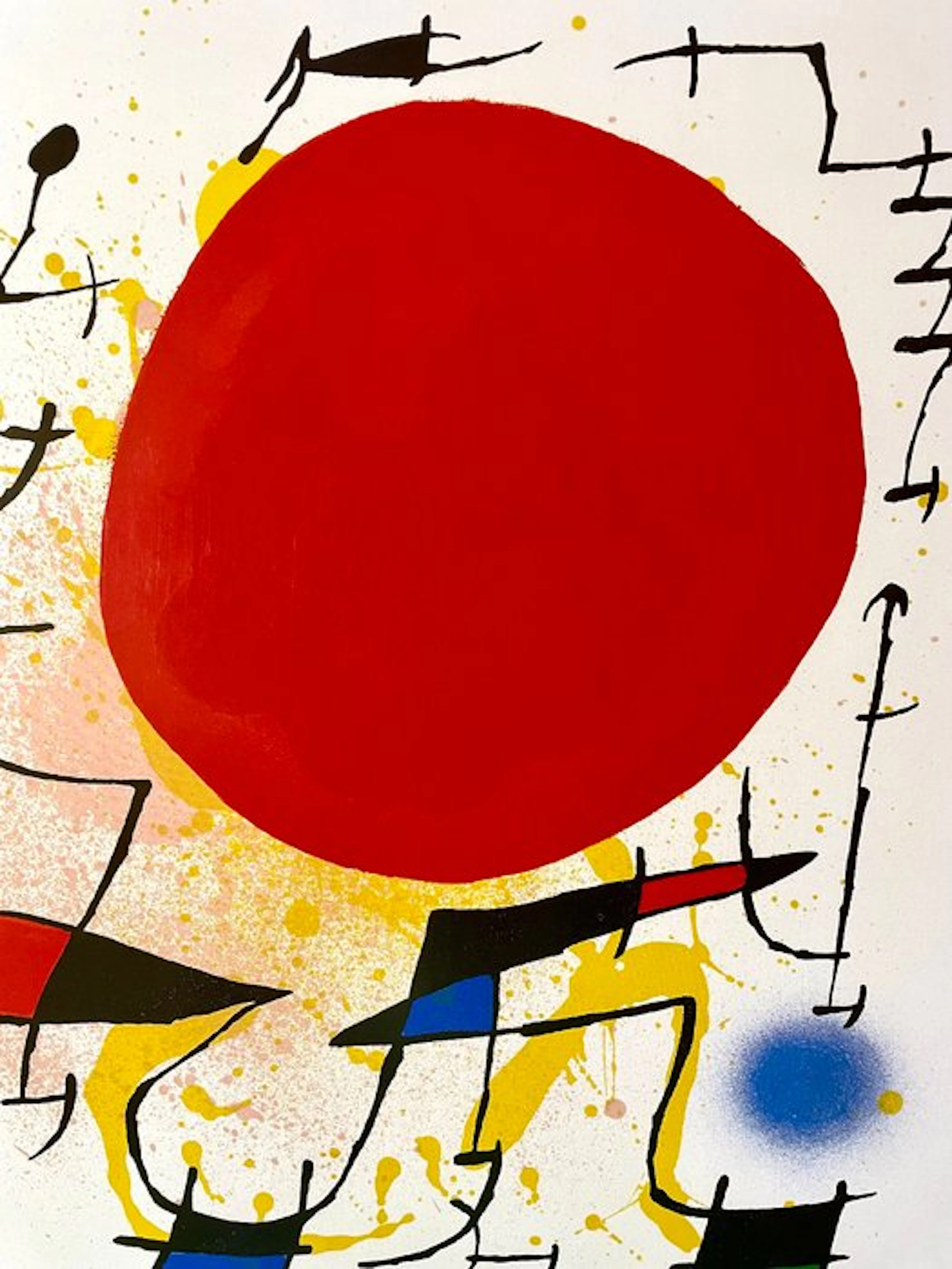 Joan Miró (after) - "Litographie I "(1972) - 1990s