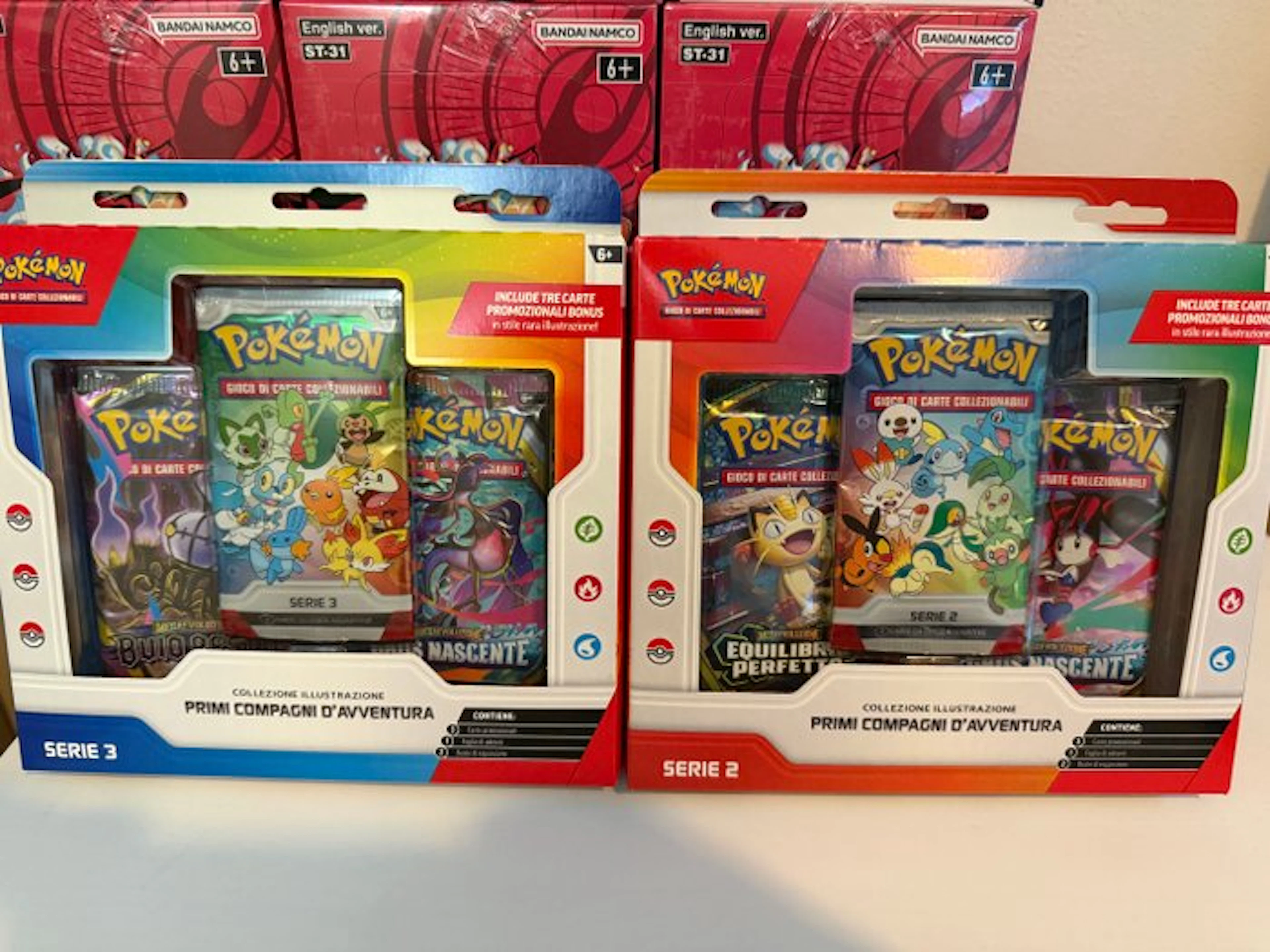 Pokémon - 2 Sealed box - Various sets