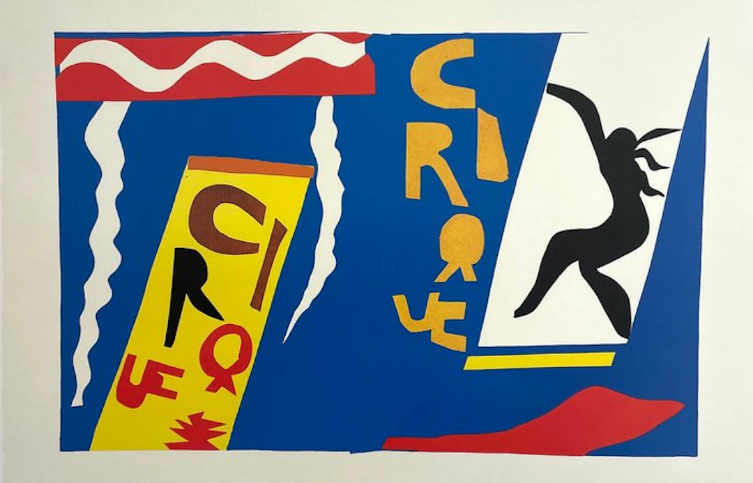 Henri Matisse (1869-1954), after - Le Cirque - VG licensed print - 2001