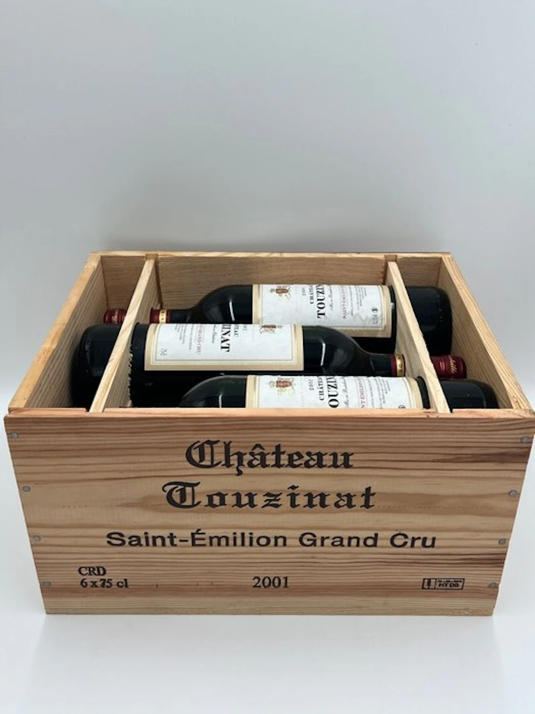 2001 Chateau Touzinat - Saint-Émilion Grand Cru - 6 Bottles (0.75L)