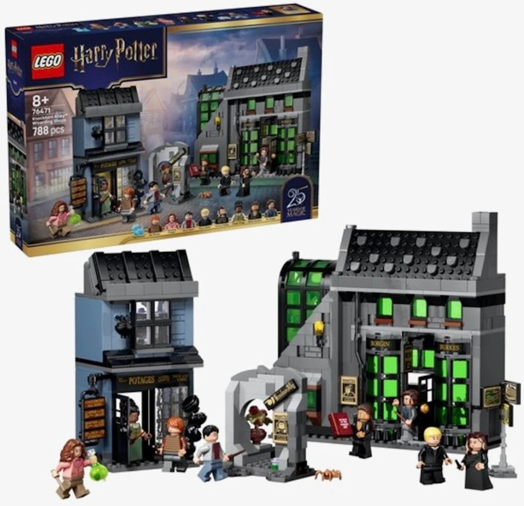 LEGO Set - 76471 - Harry Potter - Knockturn Alley Wizarding Shops