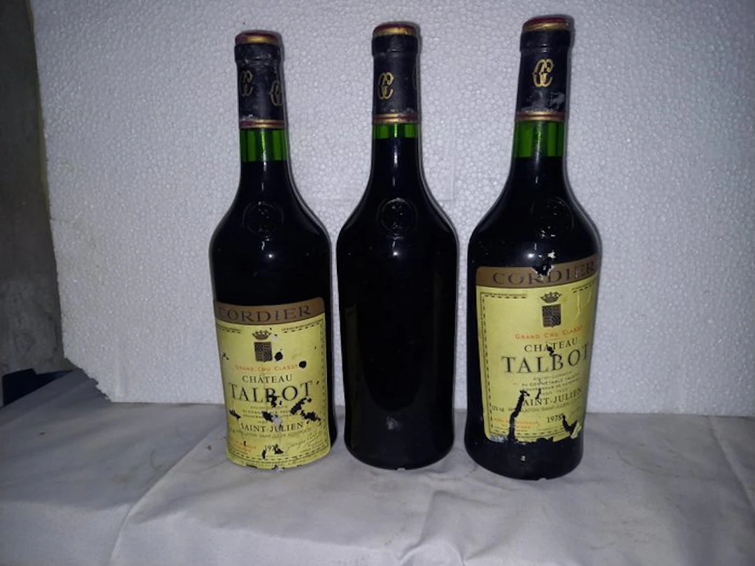 1978 Chateau Talbot - Saint-Julien 4ème Grand Cru Classé - 3 Bottles (0.75L)