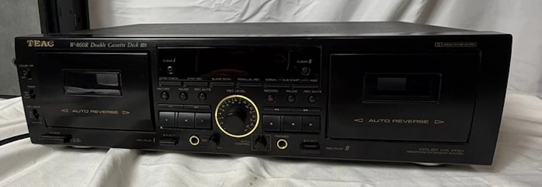 TEAC - W-860R / Dolby B/C Noise Reduction, Dolby HX Pro Audio-cassette deck
