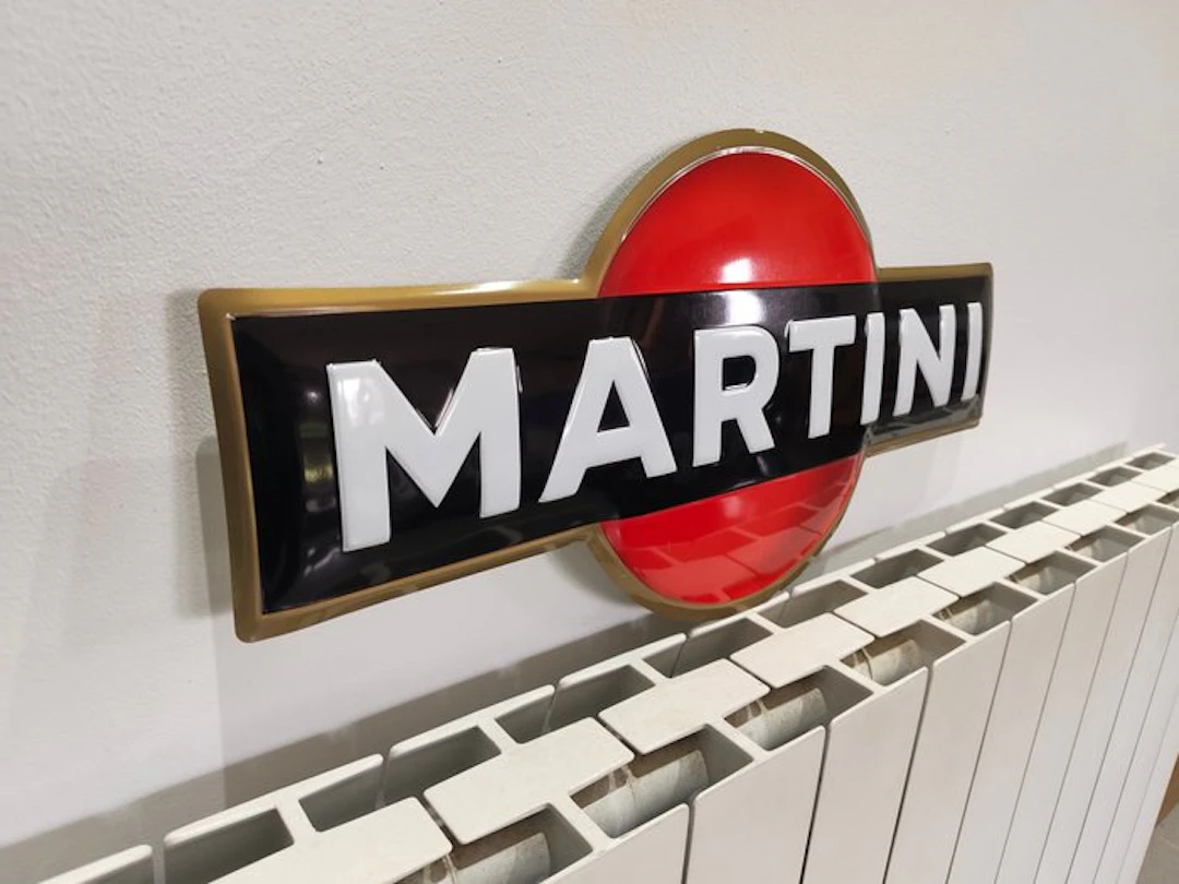 Martini - Original Martini metal sign - Enamel sign - Metal