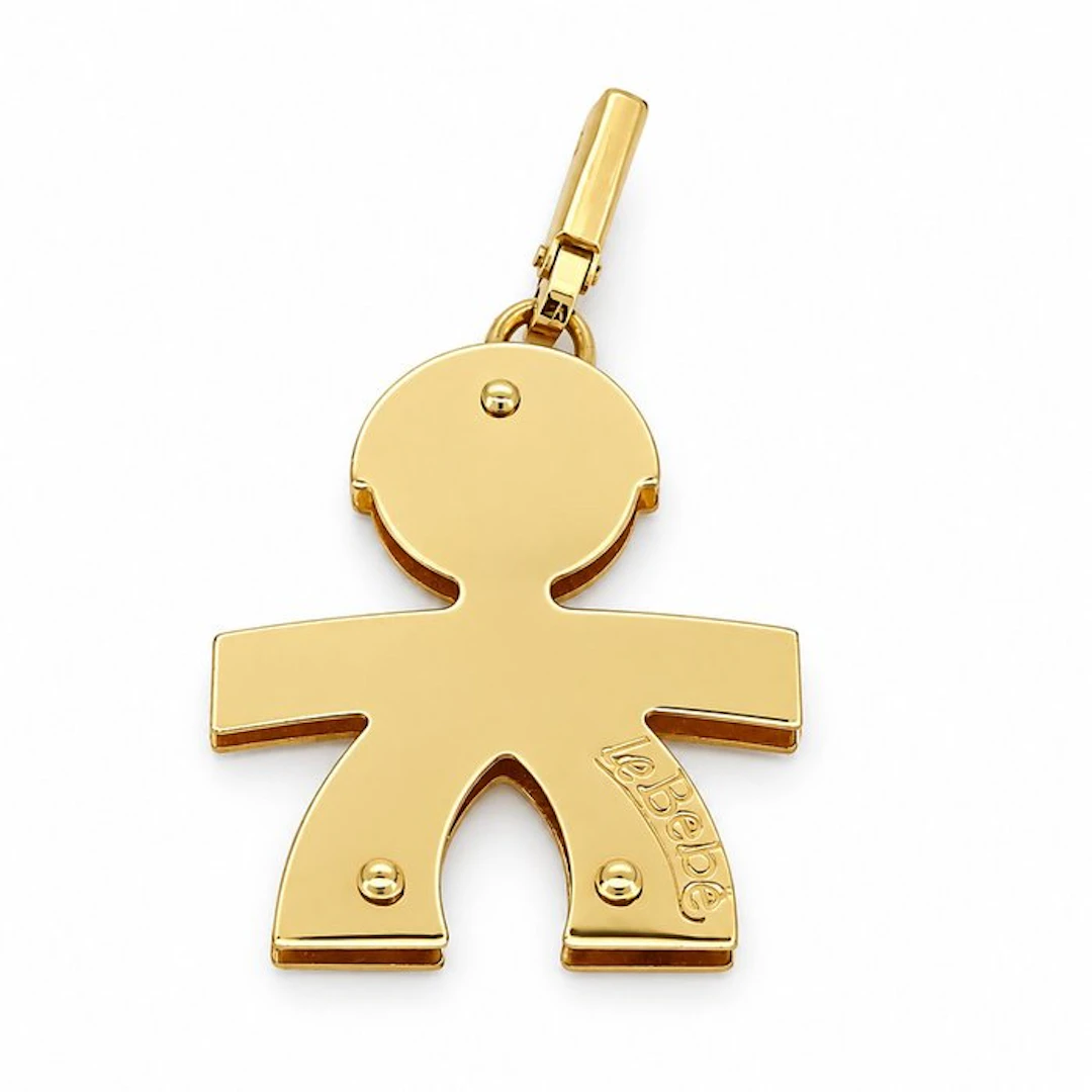 Pendant - 18 kt. Yellow gold - Made in Italy - Le bebe