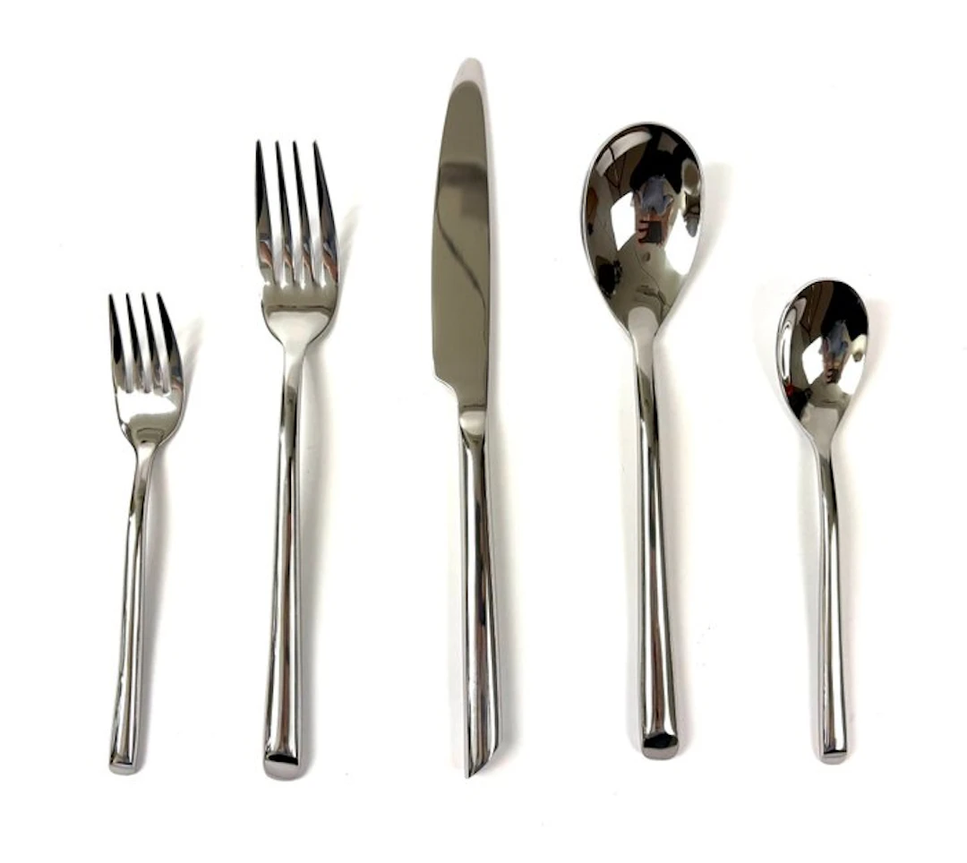 Cutlery set for 12 (60) - ''Tratto Set'' - AISI 430 Stainless steel
