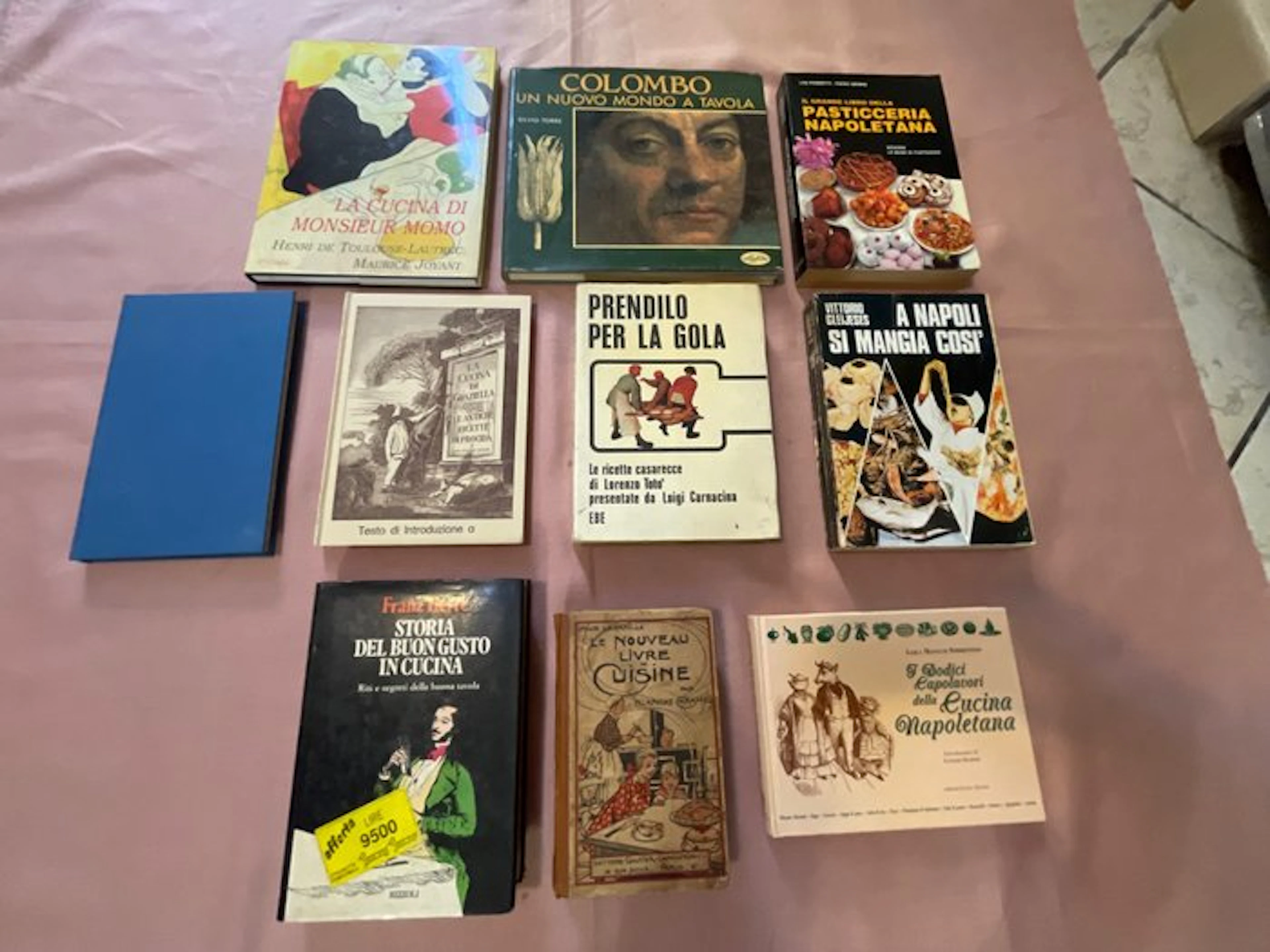 AA.VV. - Lotto di 10 libri di Cucina - 1929