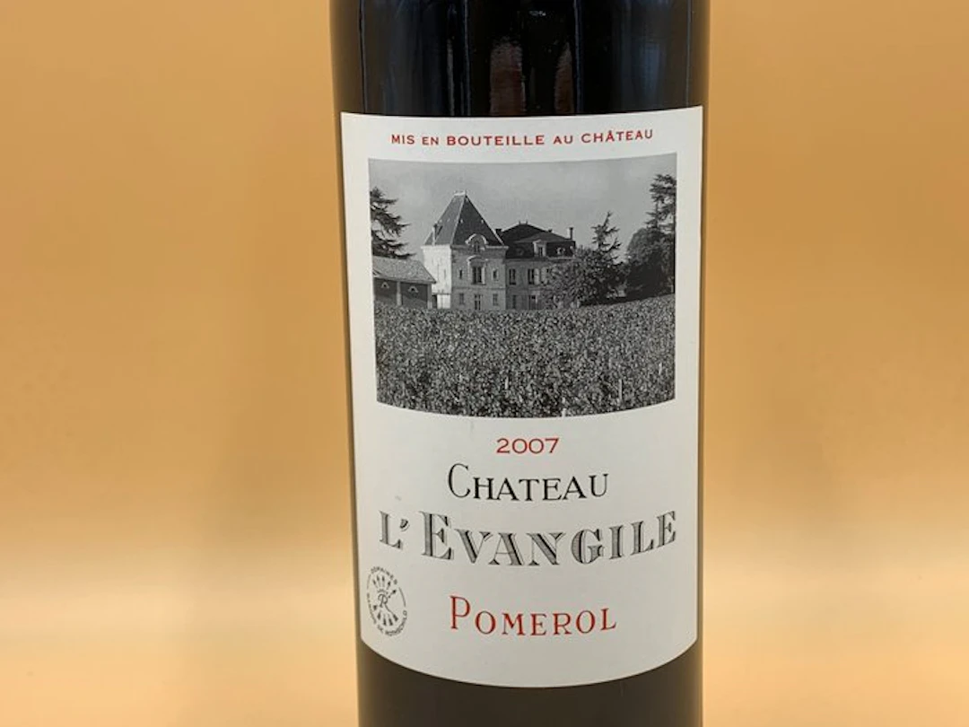 2007 Château L'Évangile Pomerol - Bordeaux - 1 Bottle (0.75L)