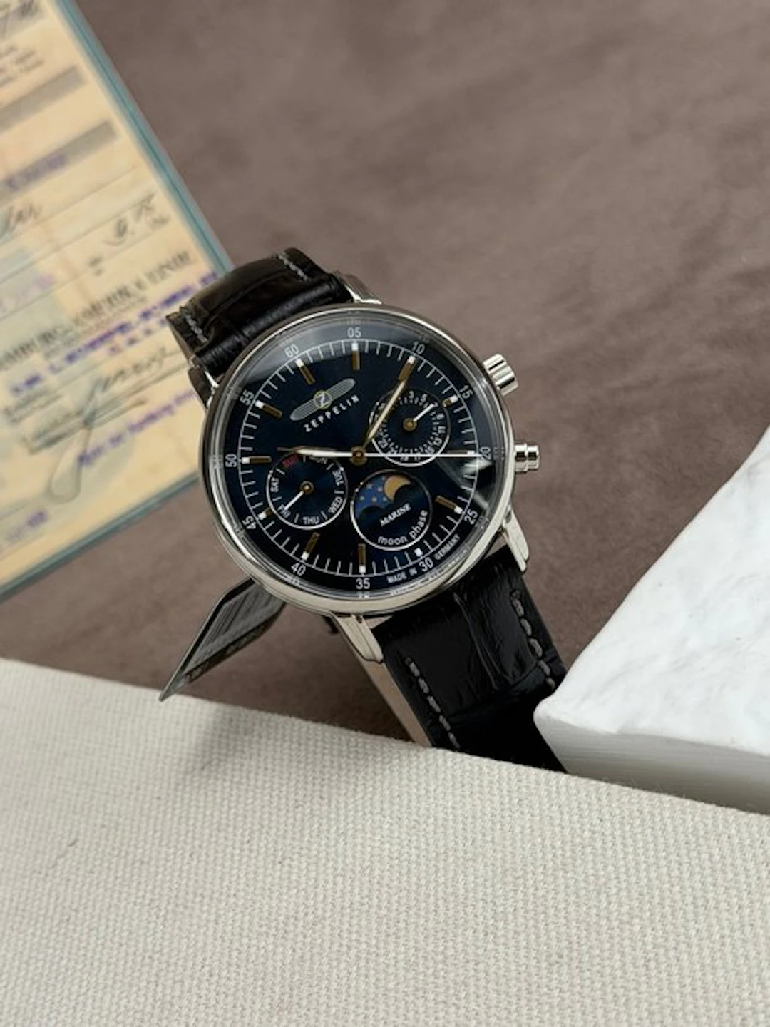 Zeppelin - Méditerranée Day/Date Moonphase Blue - 8635-3 - Men - 2020-2025