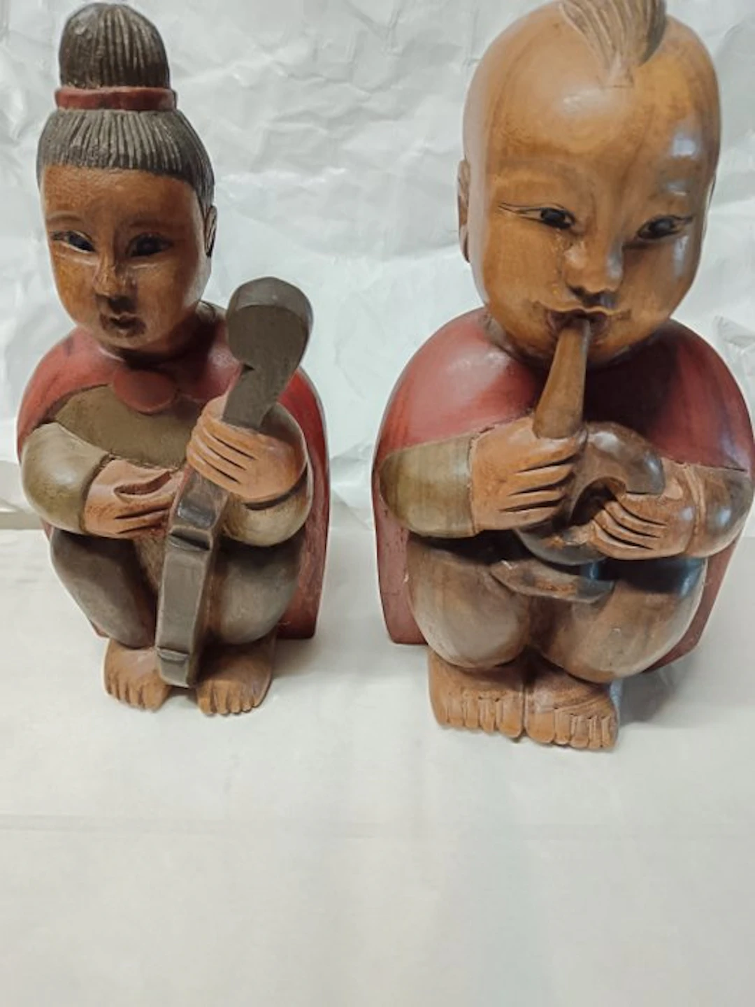 Musicians - Wood (Ebony) - Sconosciuto - Thailand - Vintage