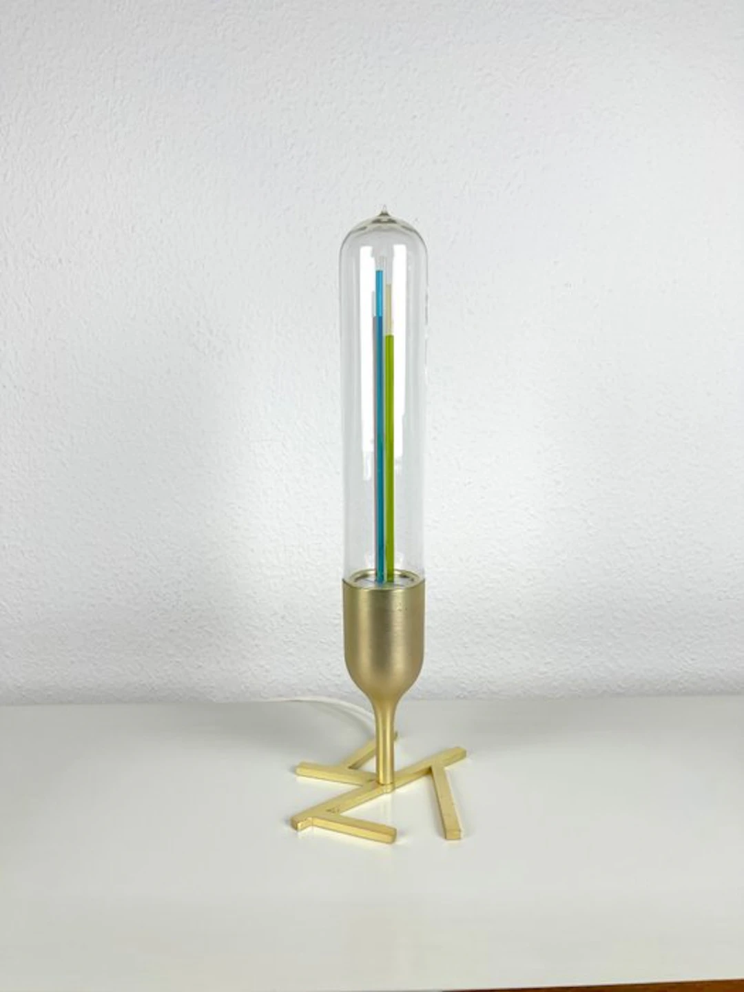 Venini - Atelier Biagetti - Table lamp - Edi 1 - Murano glass, Steel
