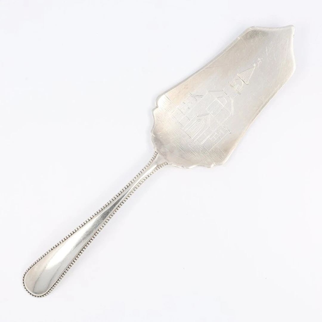 H.M. Mansvelt (Rotterdam 1901) - Cake server - .833 silver - 1900-1910