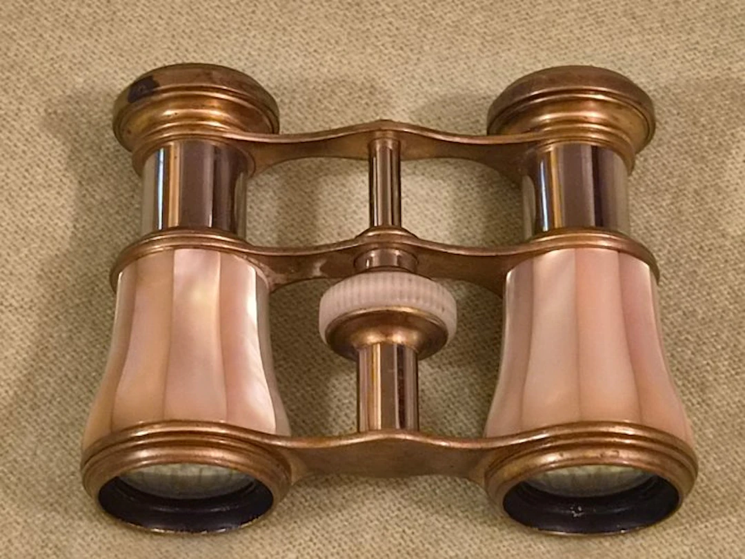 Zoom binoculars - Opernglas - 1880-1895 - France - Iris