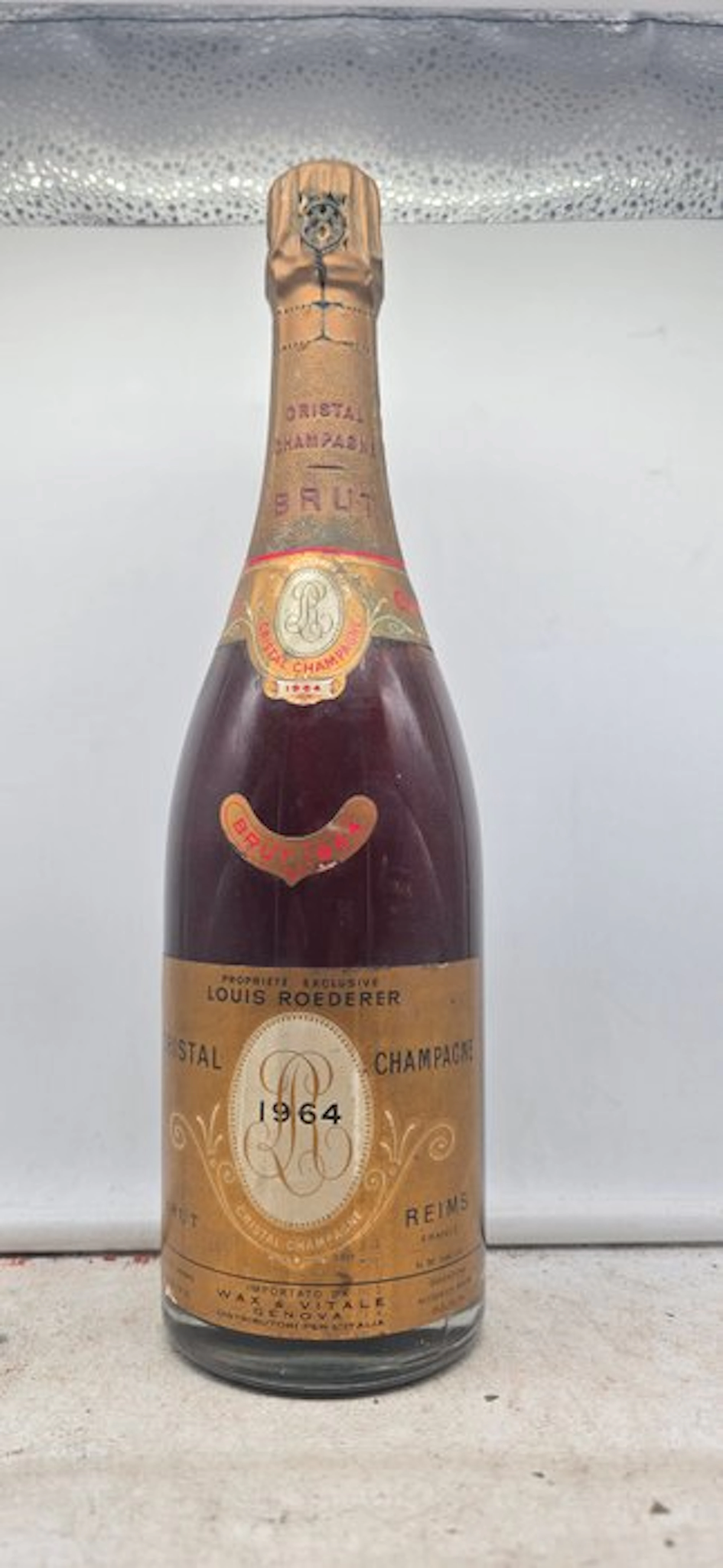 1964 Louis Roederer, Cristal - Champagne Brut, Cristal - 1 Bottle (0.75L)