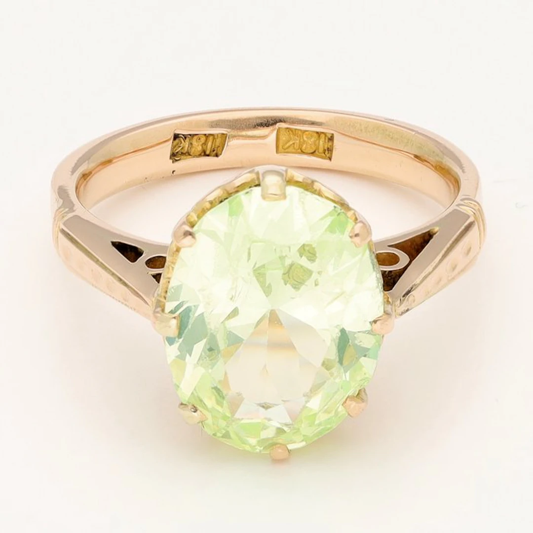 Ring - 14 kt. Rose gold - Spinel