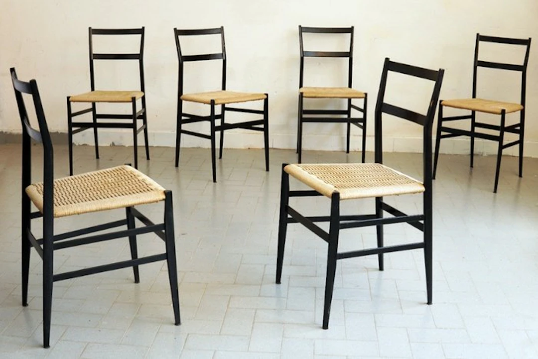 Cassina - Gio Ponti - Chair (6) - 699 Superleggera - Beech