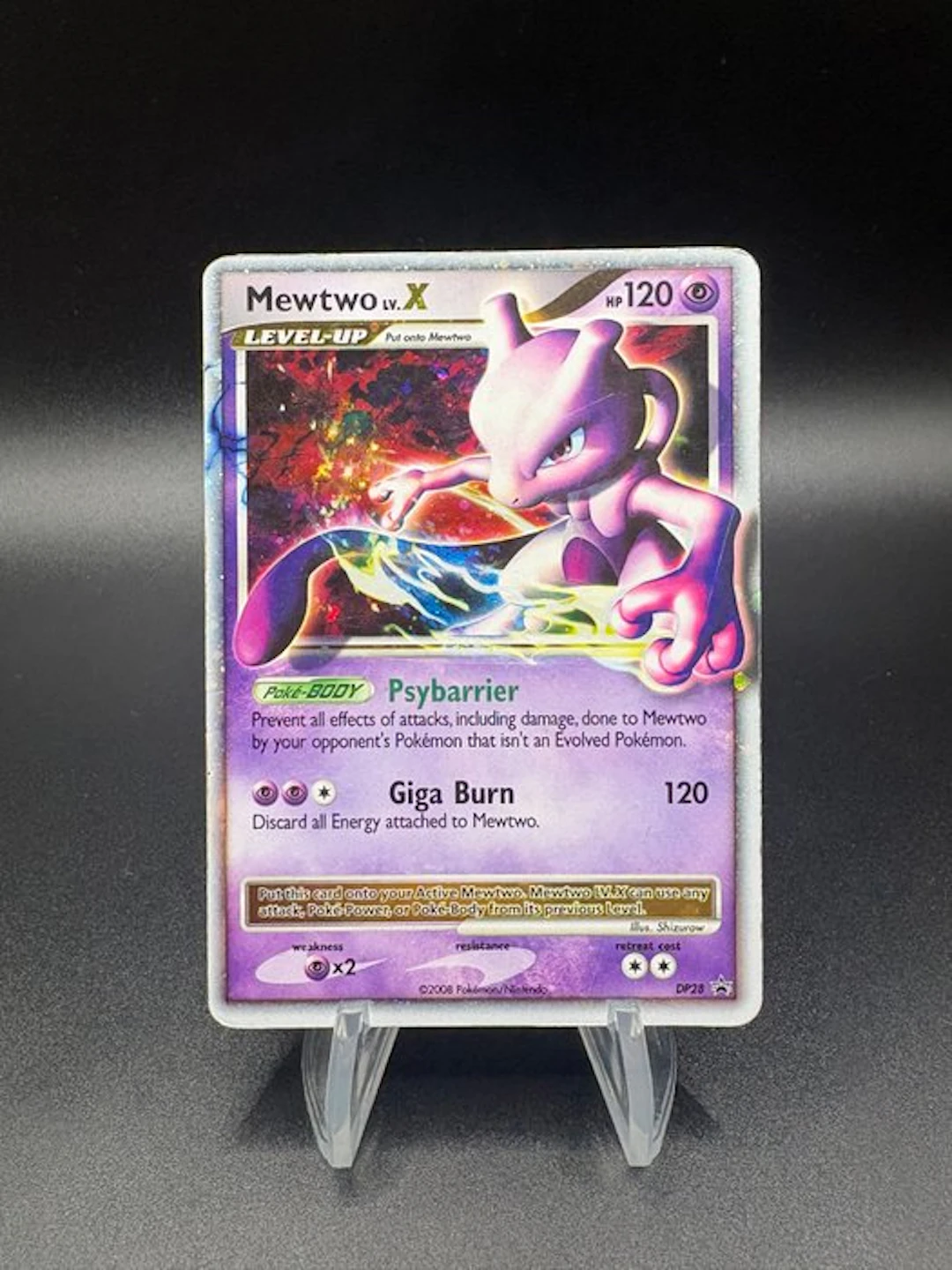 Pokémon - 1 Card - Mewtwo DP28 Promo card, Foil - Diamond & Pearl