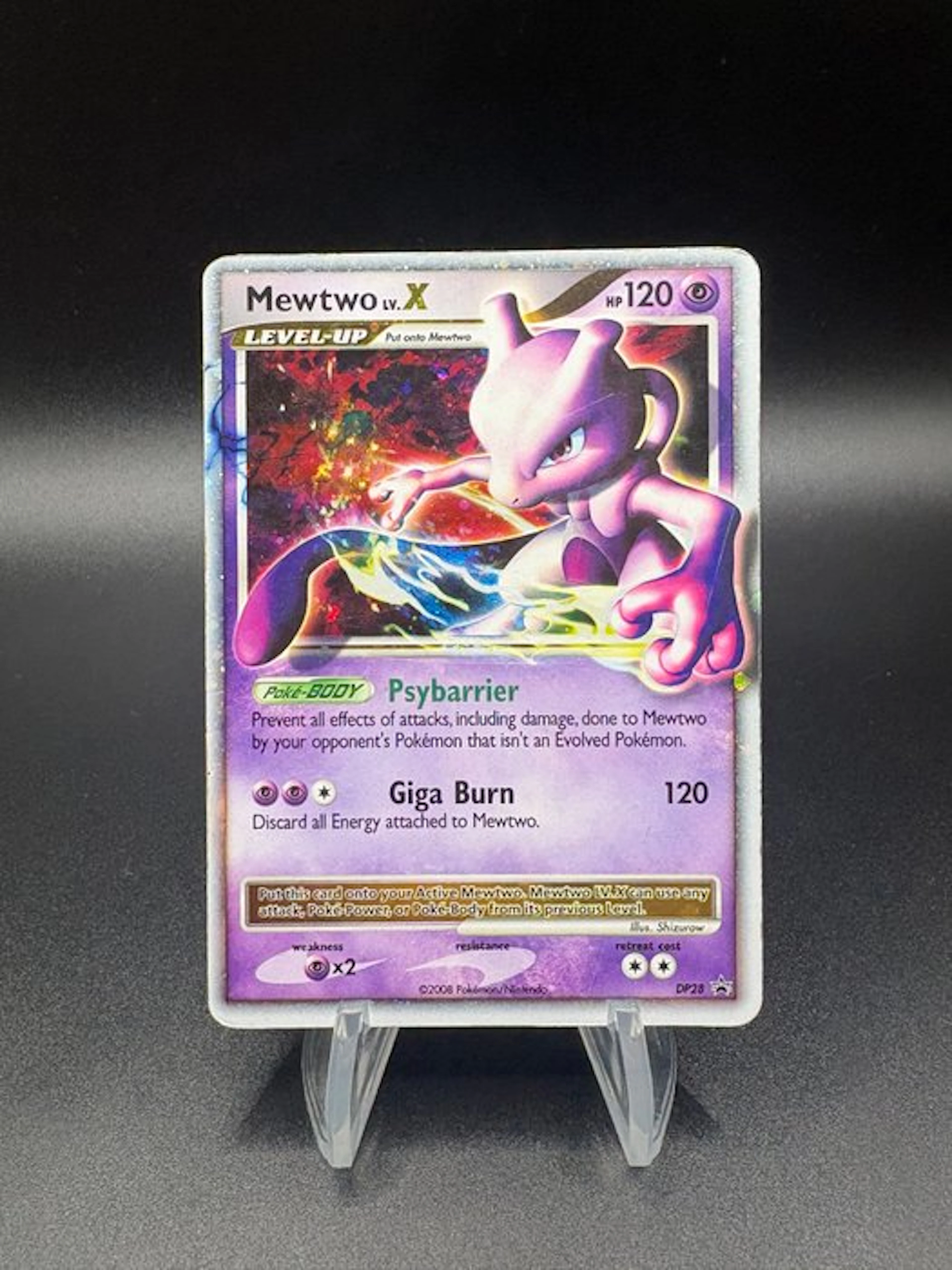 Pokémon - 1 Card - Mewtwo DP28 Promo card, Foil - Diamond & Pearl