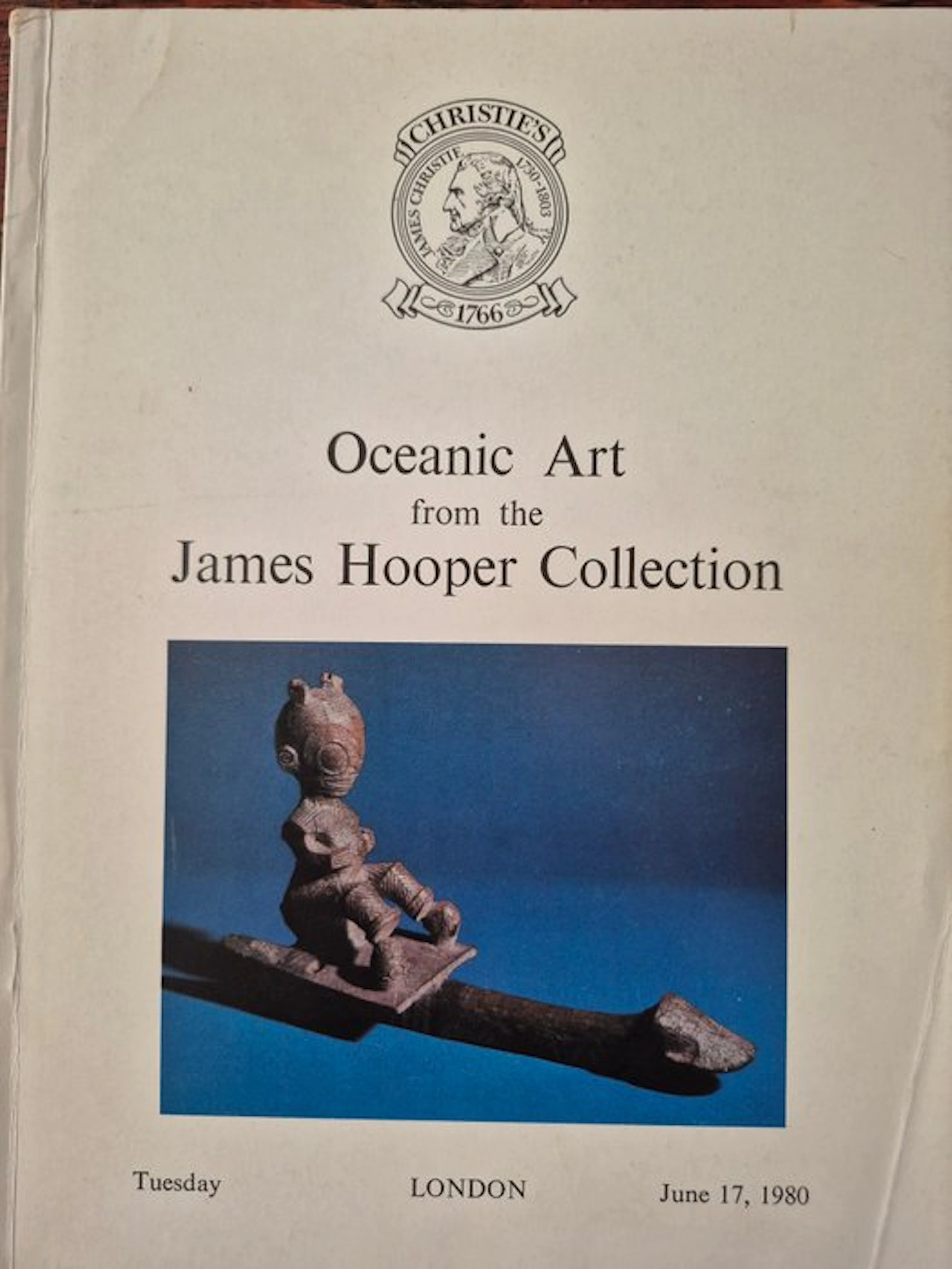 Oceanic Art: The James Hooper Collection - Christie’s 1980 - Maori