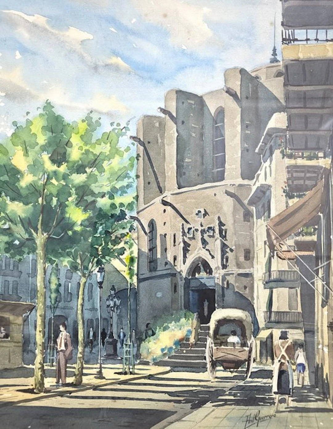 Catalan School (XX) - NO RESERVE - Santa Maria del Mar de Barcelona