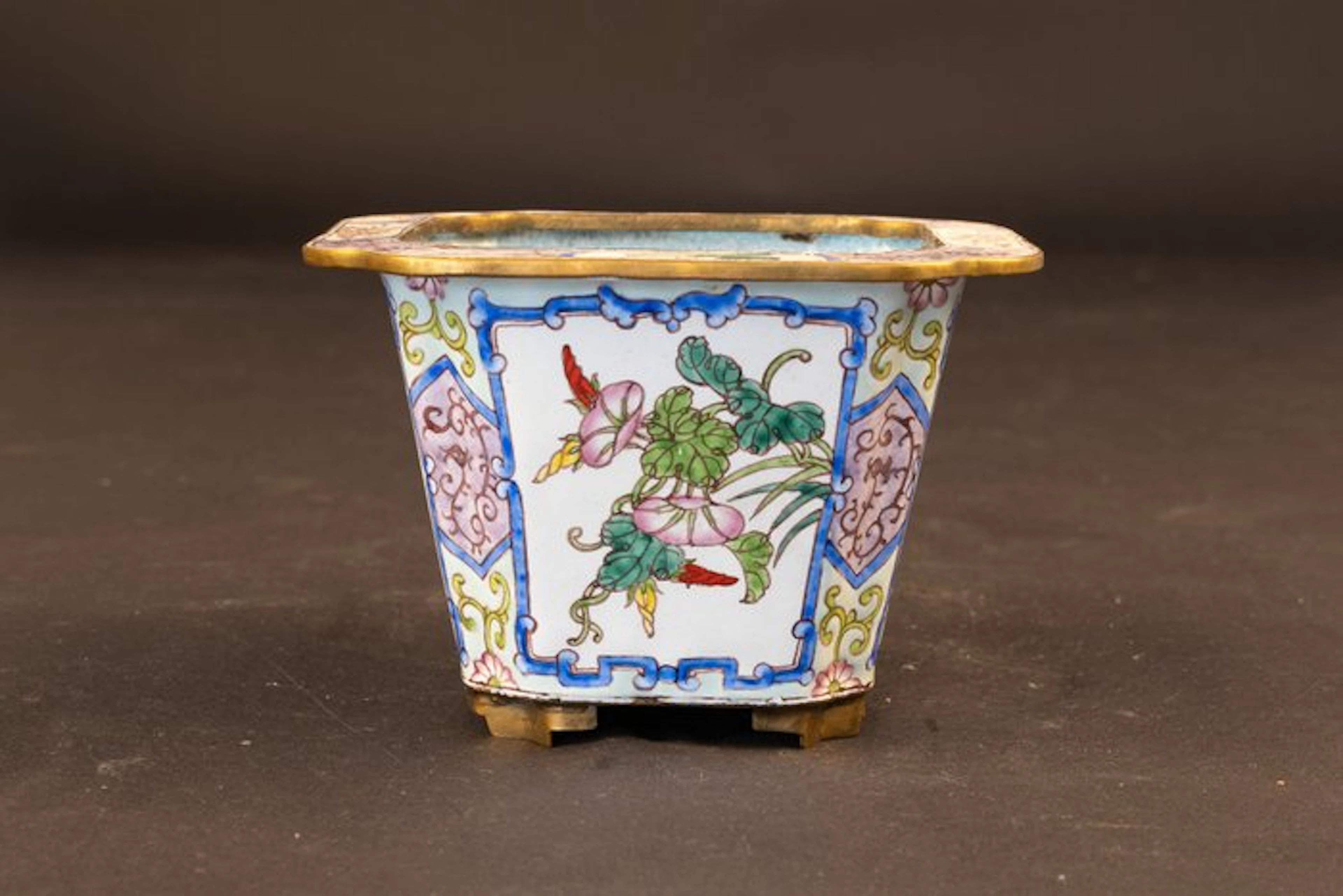Flower pot - Copper
