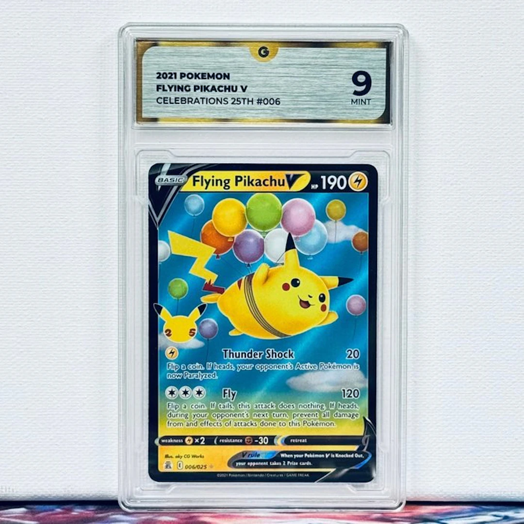Pokémon Graded card - FLYING PIKACHU V #006 2021 POKEMON...