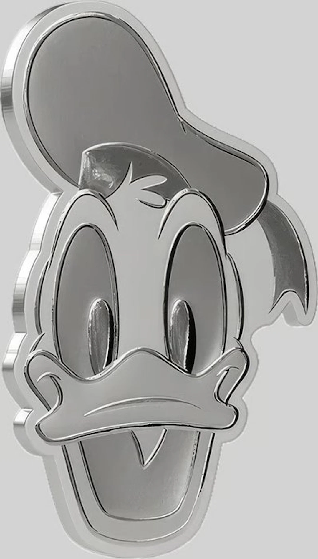 Niue. Silver medal 2026 Disney Iconic Expressions – Donald Duck 1/2 oz (.999)