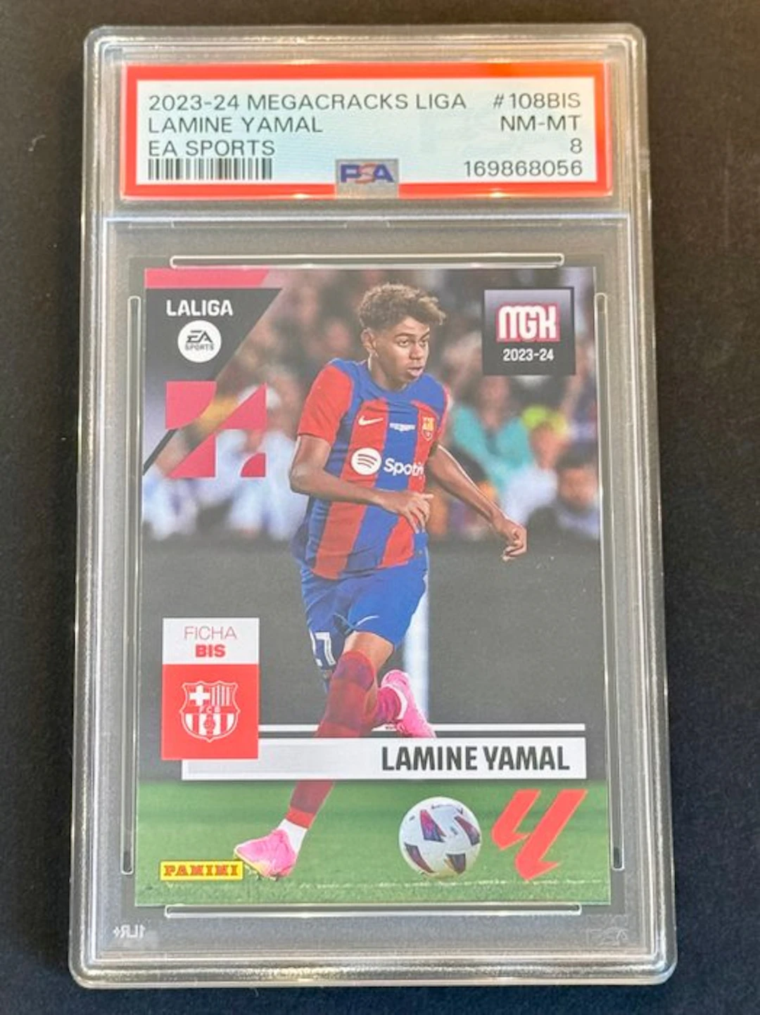 2023/24 Panini 2023-24 Megacracks Liga Lamine Yamal...