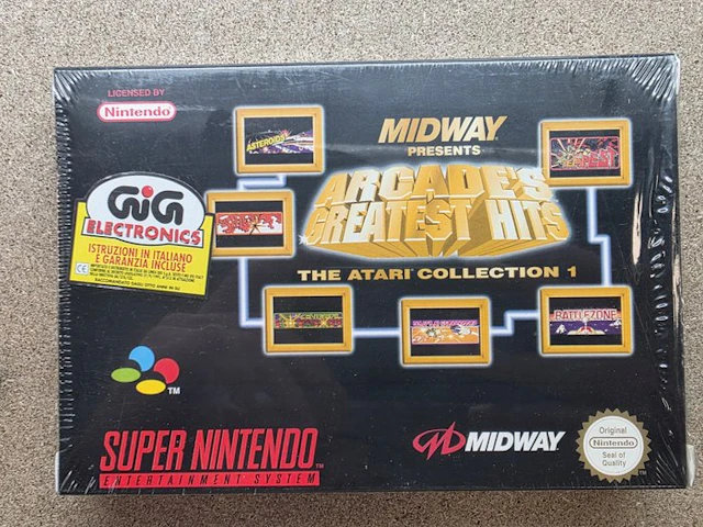 Nintendo - Snes - Brand New Factory Sealed - "Midway...