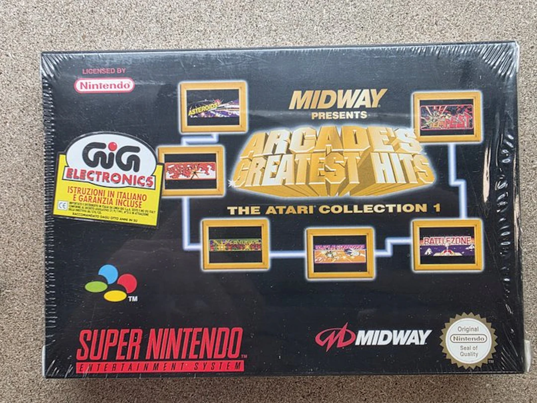 Nintendo - Snes - Brand New Factory Sealed - "Midway...