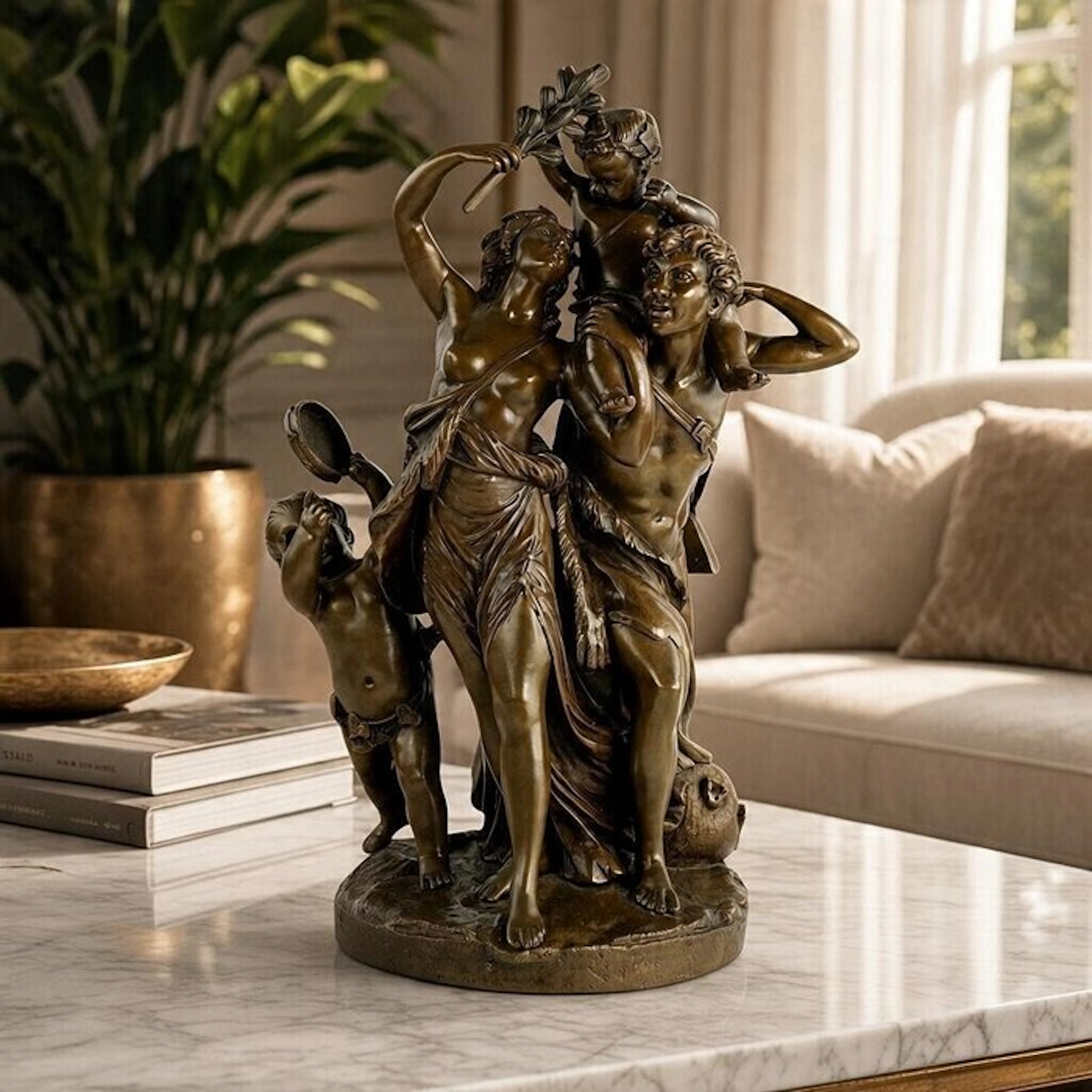 Clodion (1738-1814) - after - Antique - Sculpture