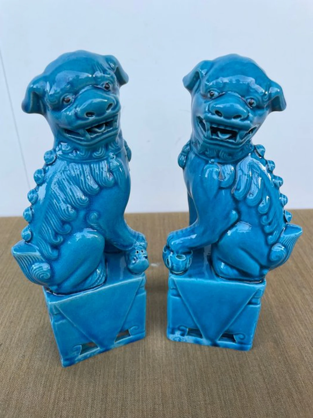 Sculpture, No - 205 mm - Dogs foo or lion - 2000