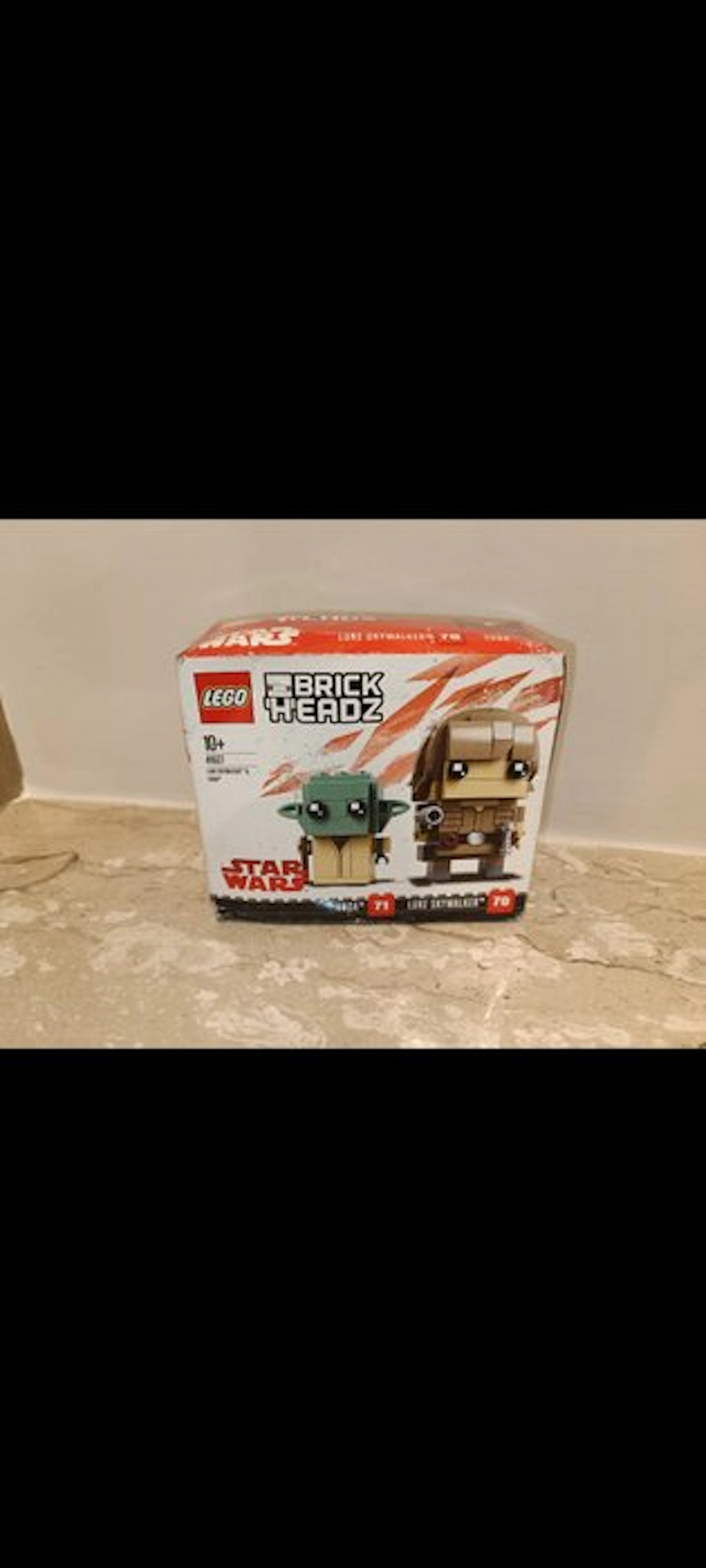 LEGO Set - 41627 - Star Wars, BrickHeadz - Luke Skywalker & Yoda