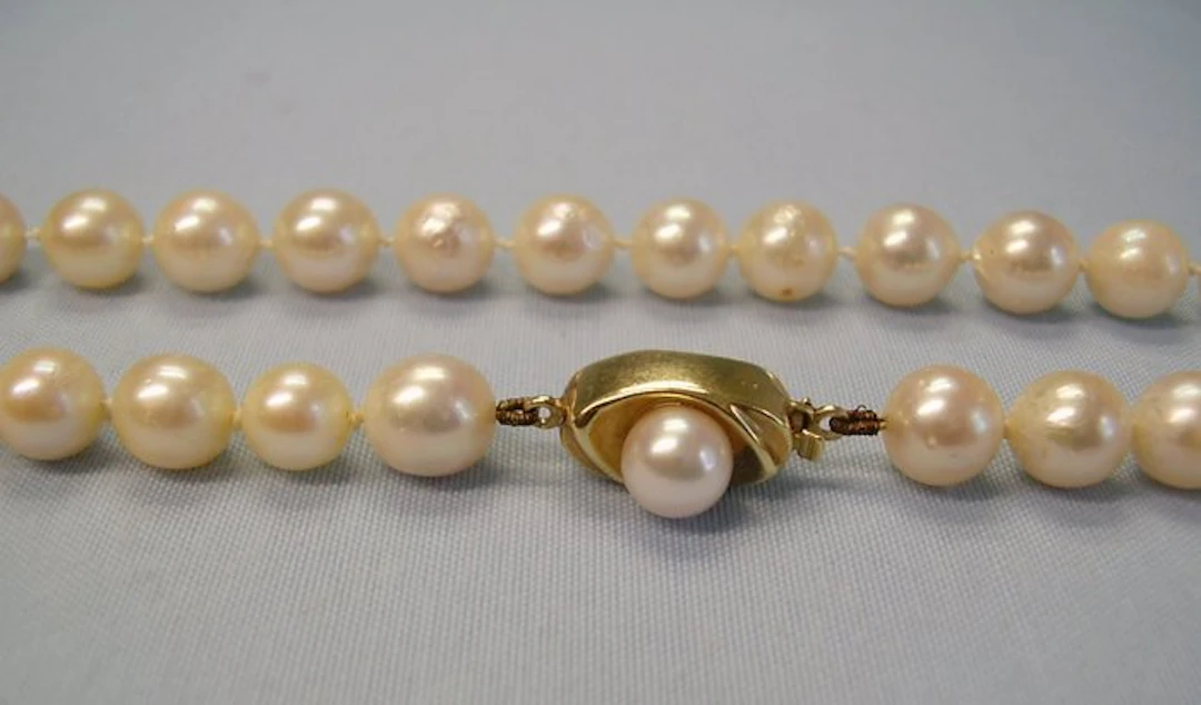 Other brand - String of beads - 14 kt