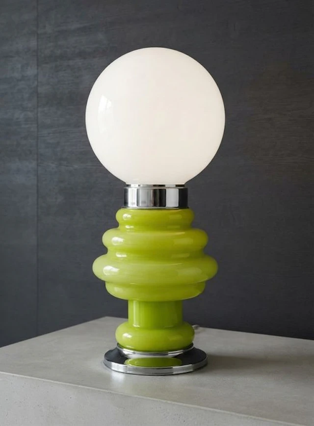 Table lamp - Glass - The 70s