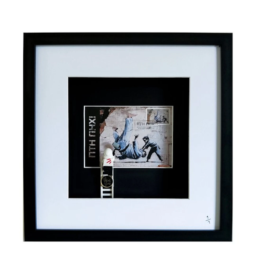 Lyssandre Saint York - hommage a Banksy Ukraine-FCK PTN...