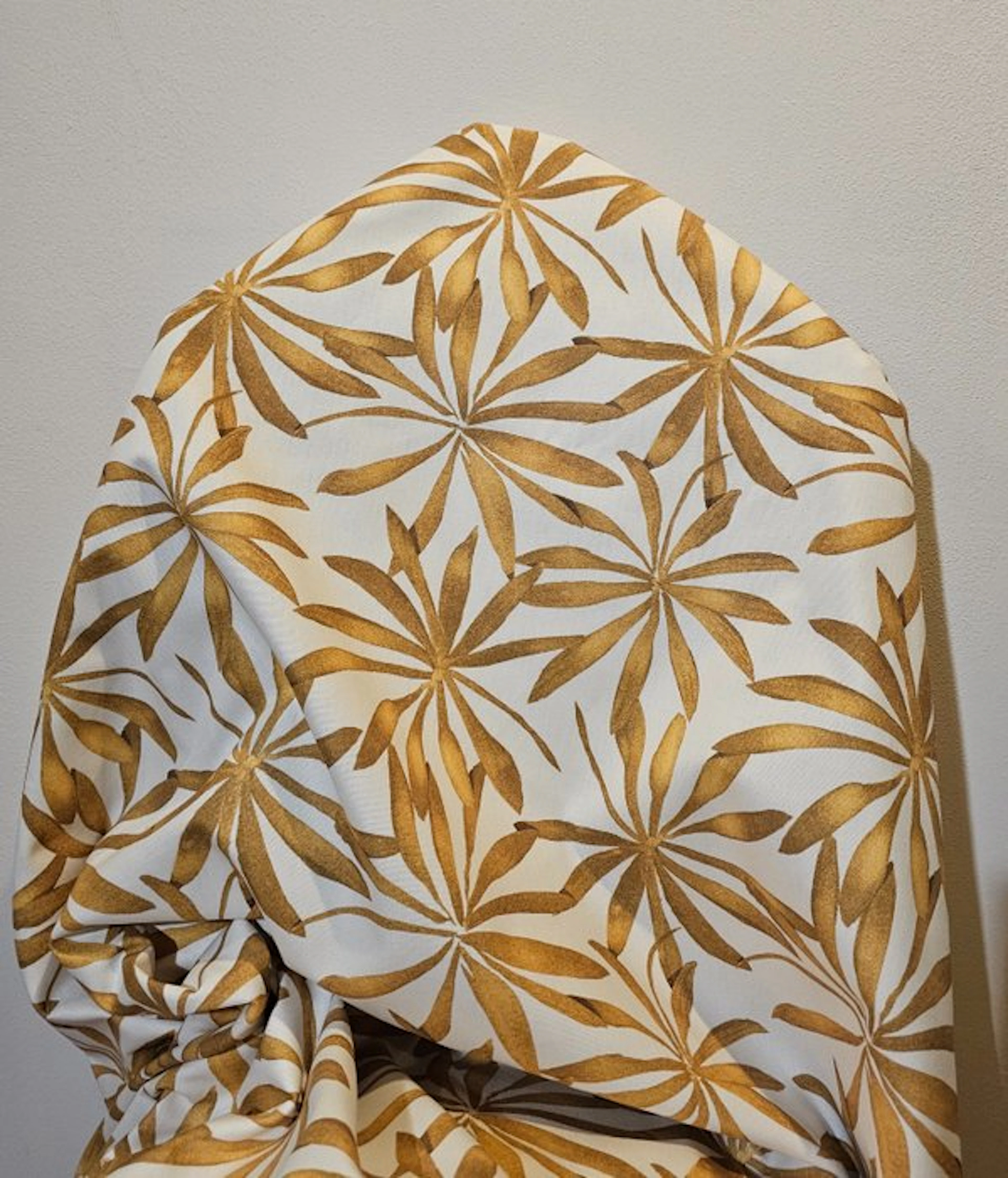 300x280 cm! Fabric "Coco Chanel N1" Gold - Art Deco...
