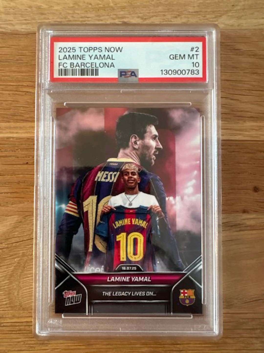 2025 Topps Topps Now Lamine Yamal