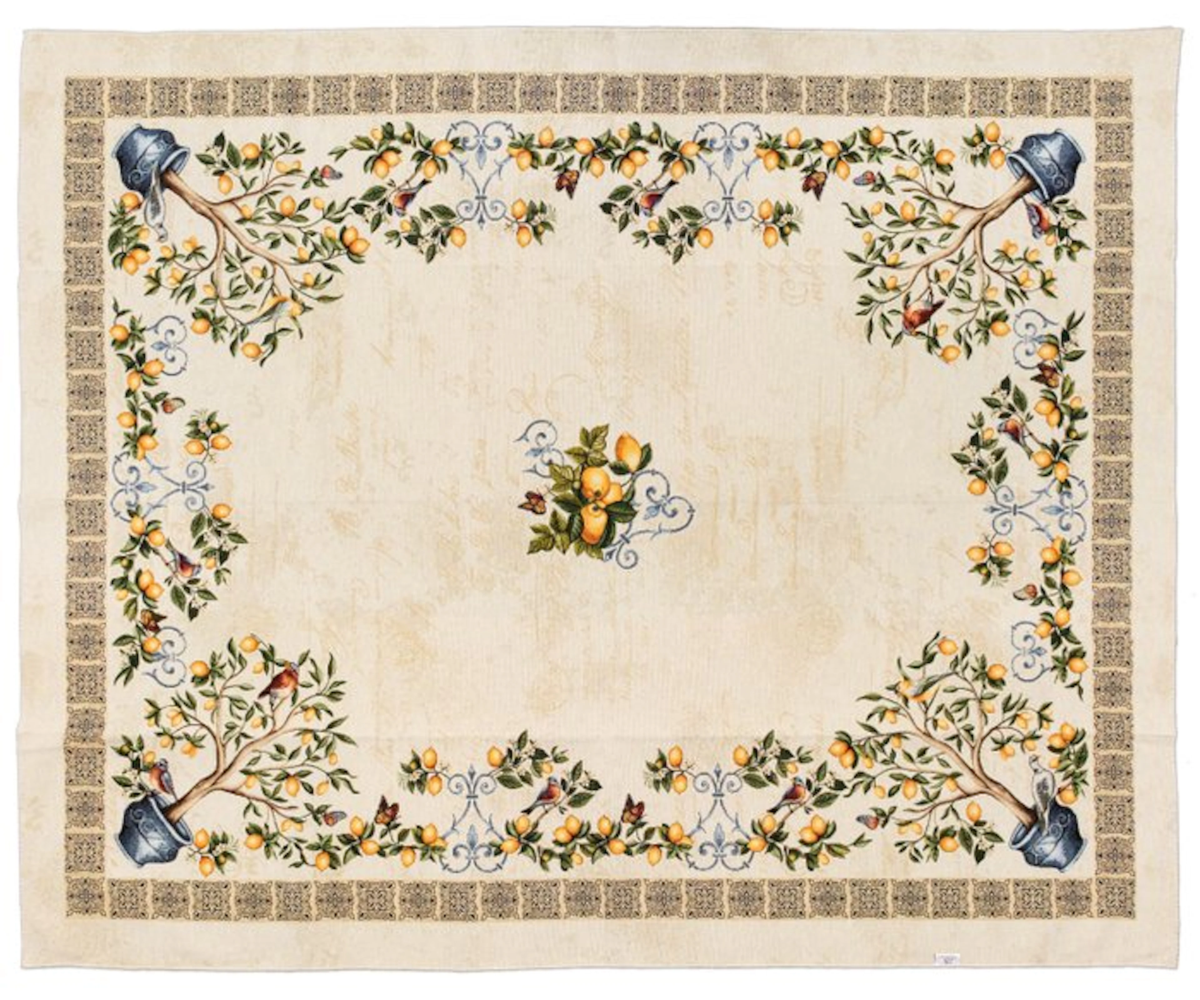 Elegante Centrotavola in tessuto Gobelin - 100% Made in...