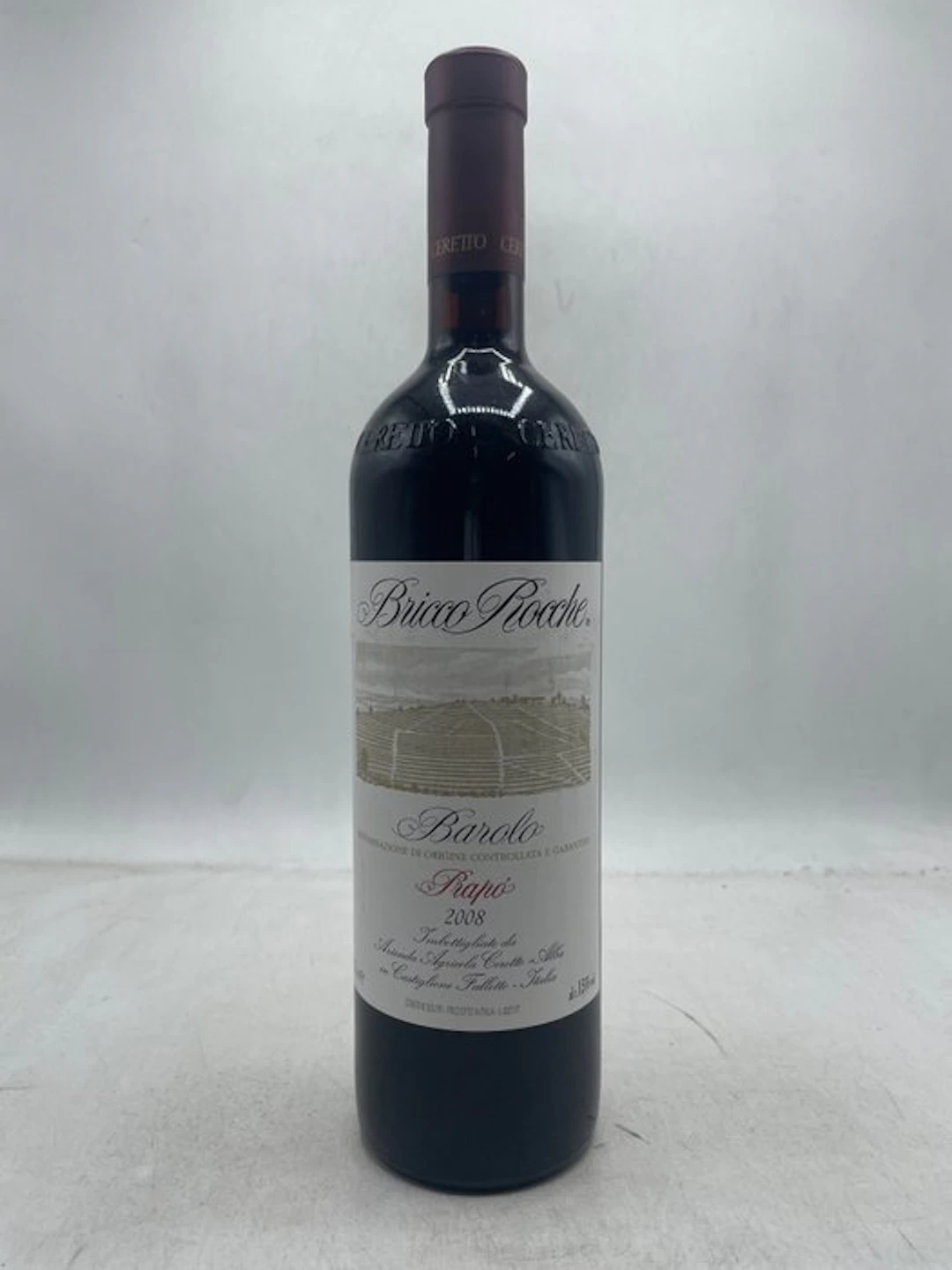 2008 Ceretto, Prapò - Barolo DOCG - 1 Bottle (0.75L)