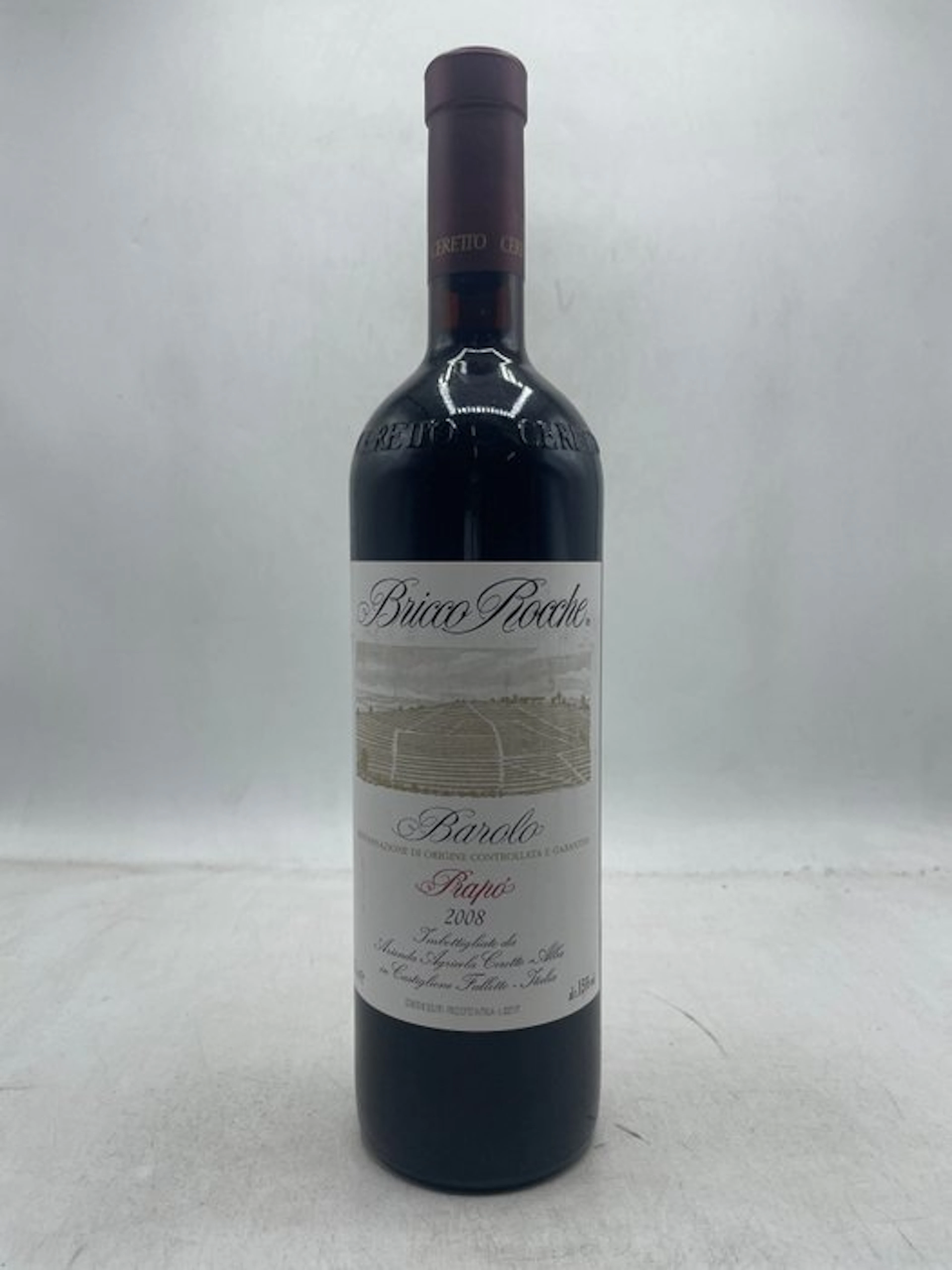 2008 Ceretto, Prapò - Barolo DOCG - 1 Bottle (0.75L)