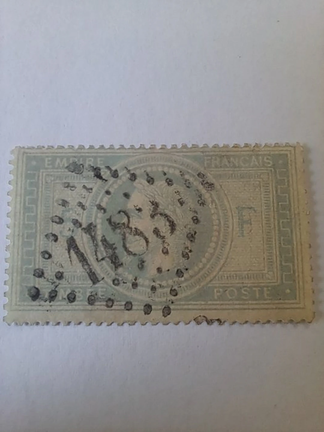 France 1869/1869 - 5 francs Napoléon - Yvert et tellier N° 33