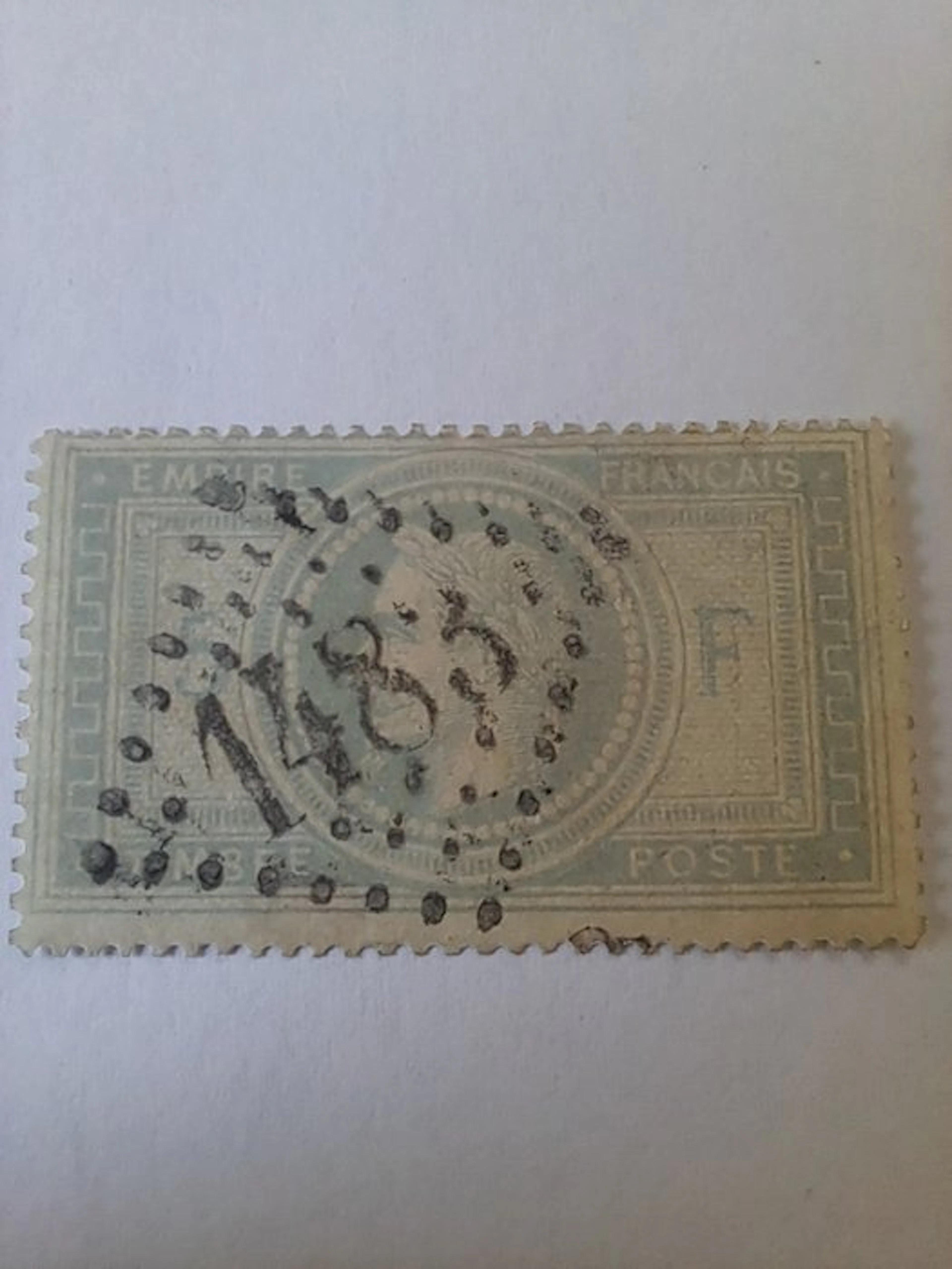 France 1869/1869 - 5 francs Napoléon - Yvert et tellier N° 33