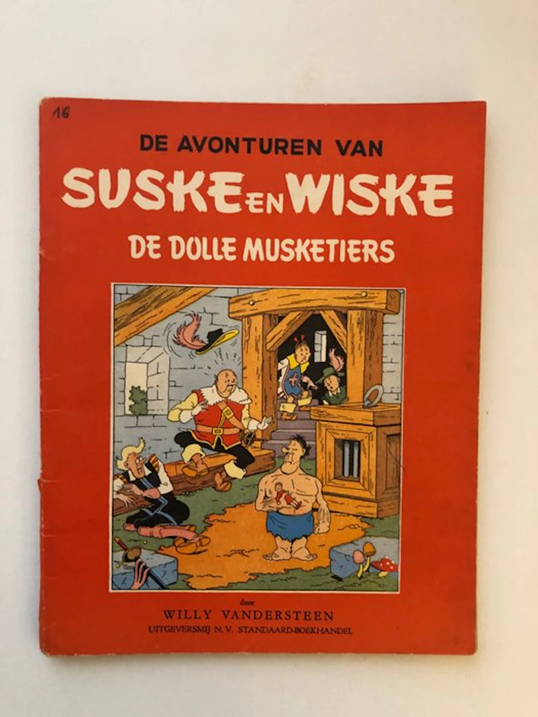 Suske en Wiske RV-18 - De dolle musketiers - 1 Album - First edition - 1953
