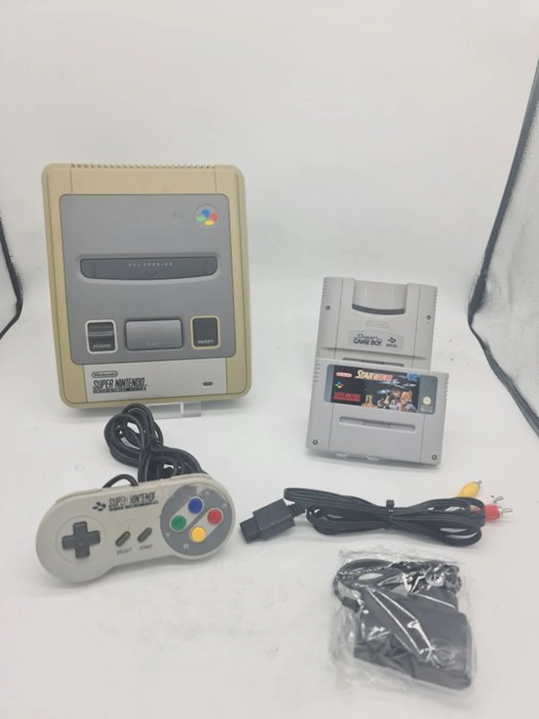 Nintendo - Snes - Original Super Nintendo Console+Super...