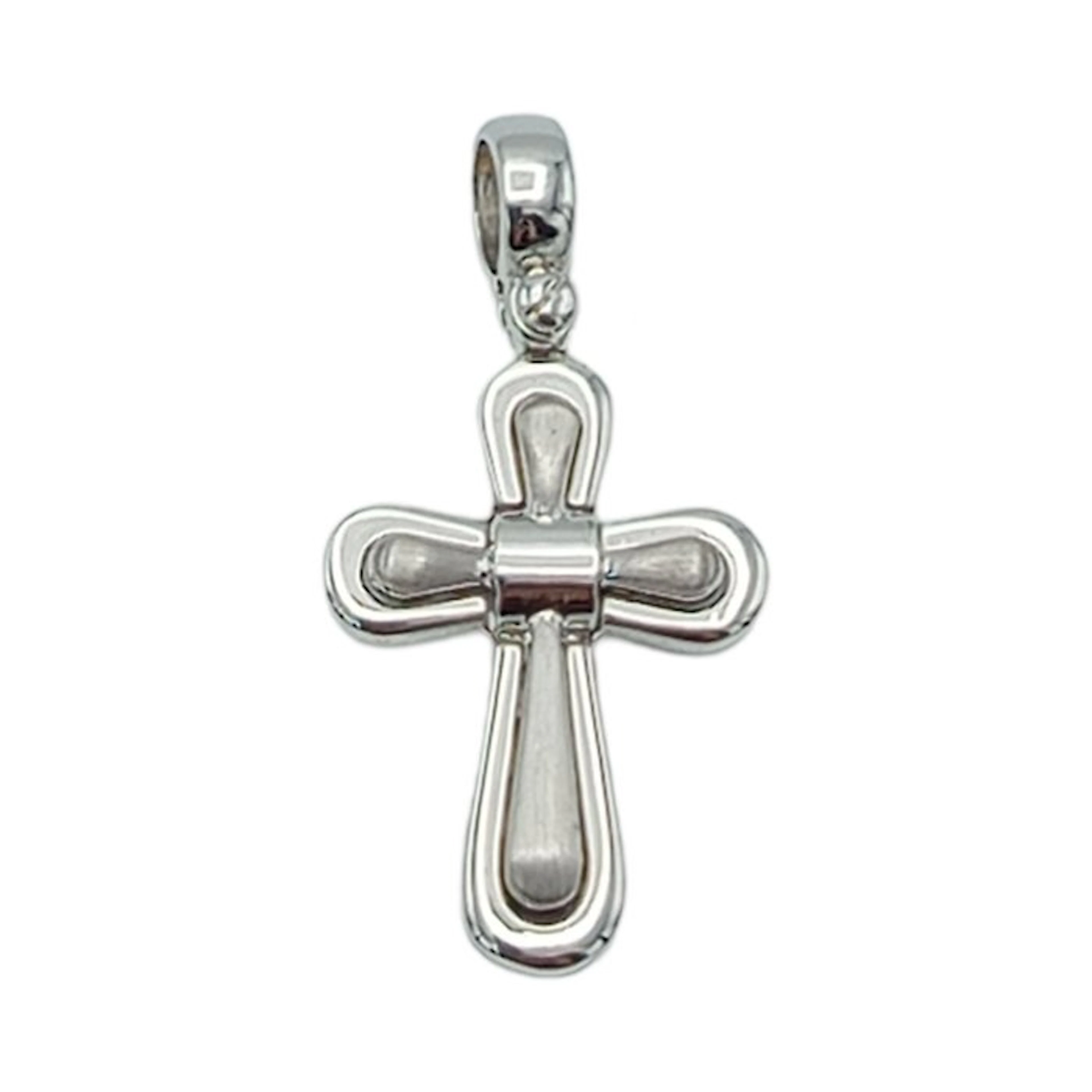 Pendant - 18 kt. White gold