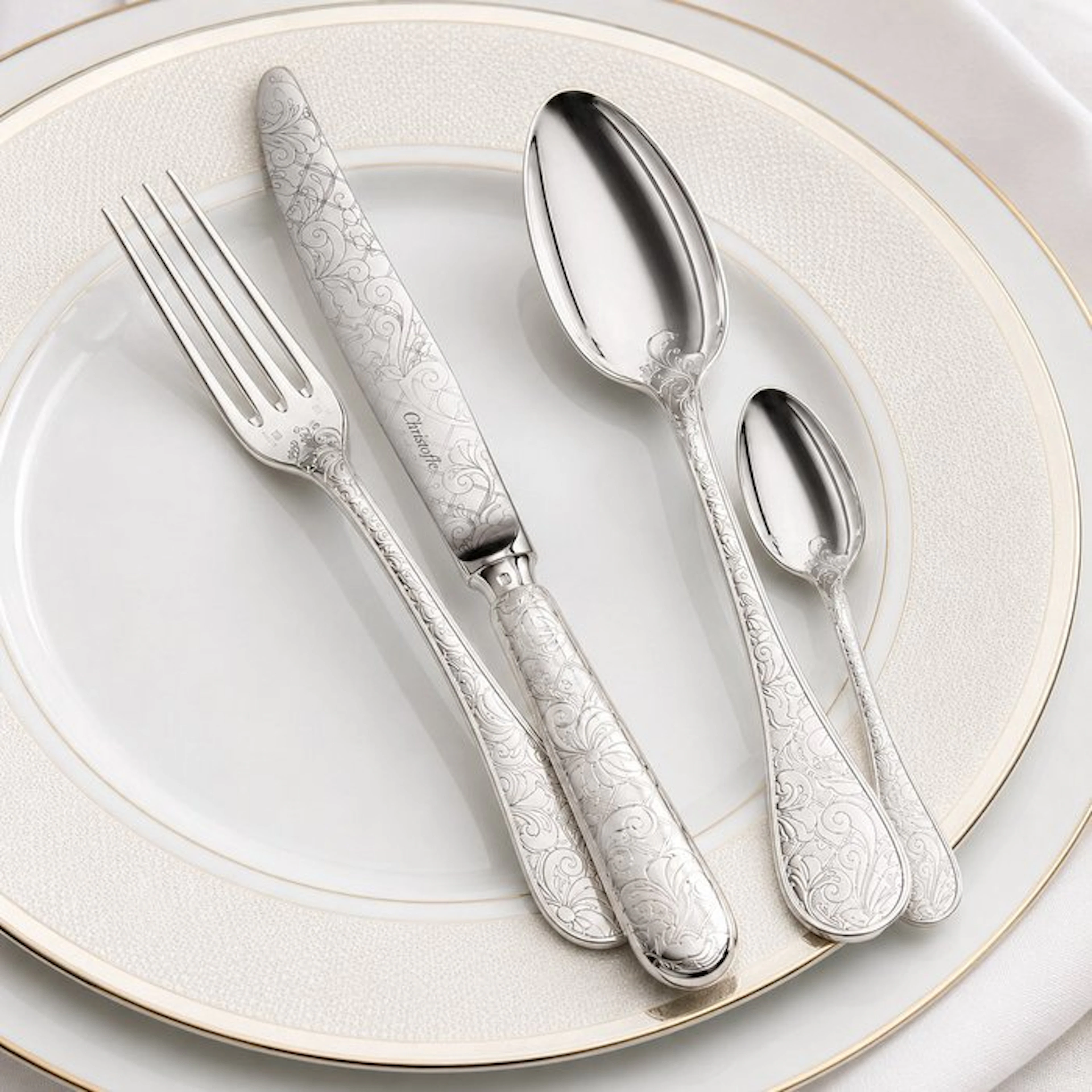 Christofle - Marcel Wanders - Cutlery set (40) - Garden of Eden - .925 silver